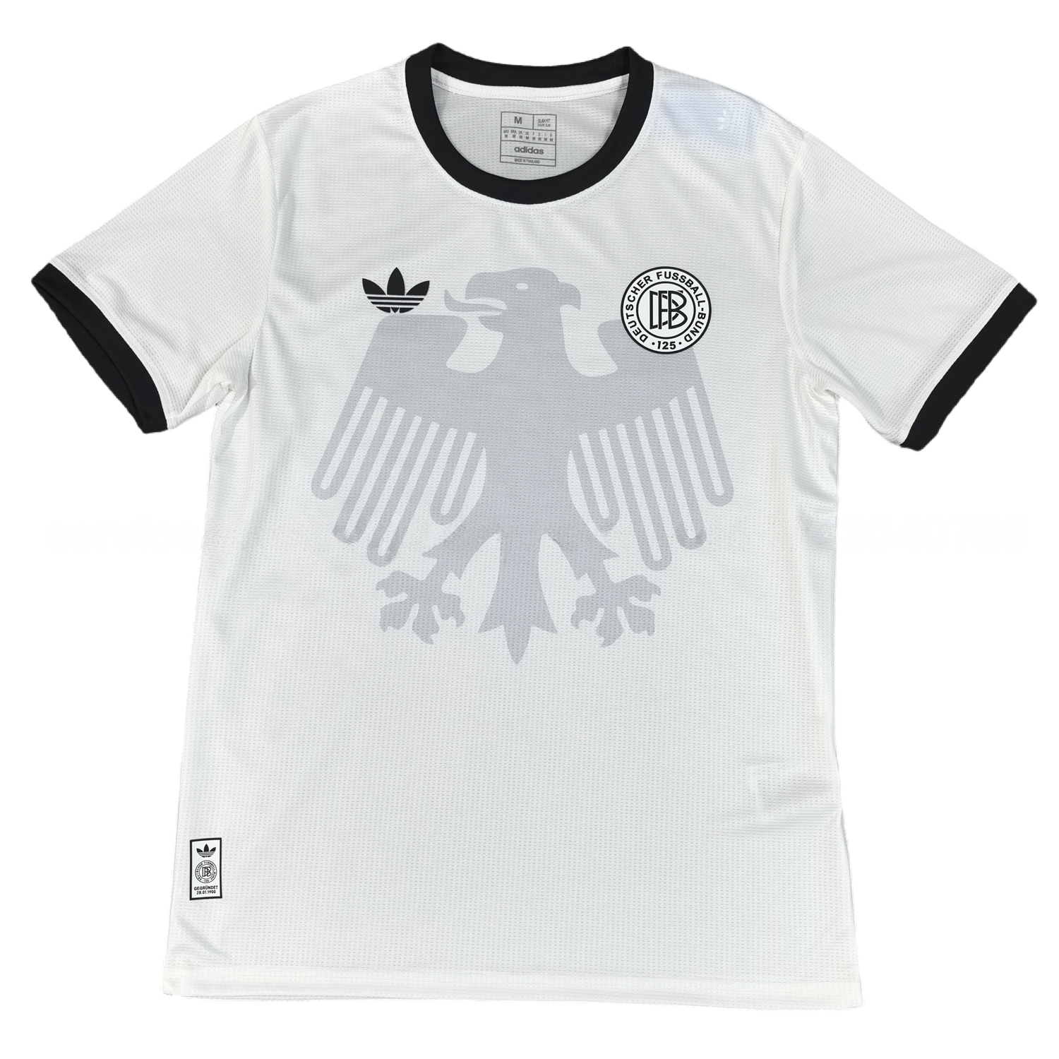 Germany 2025 125-Year Anniversary White Big Eagle Special Jersey - Fans Version - UnitedFutballJersey