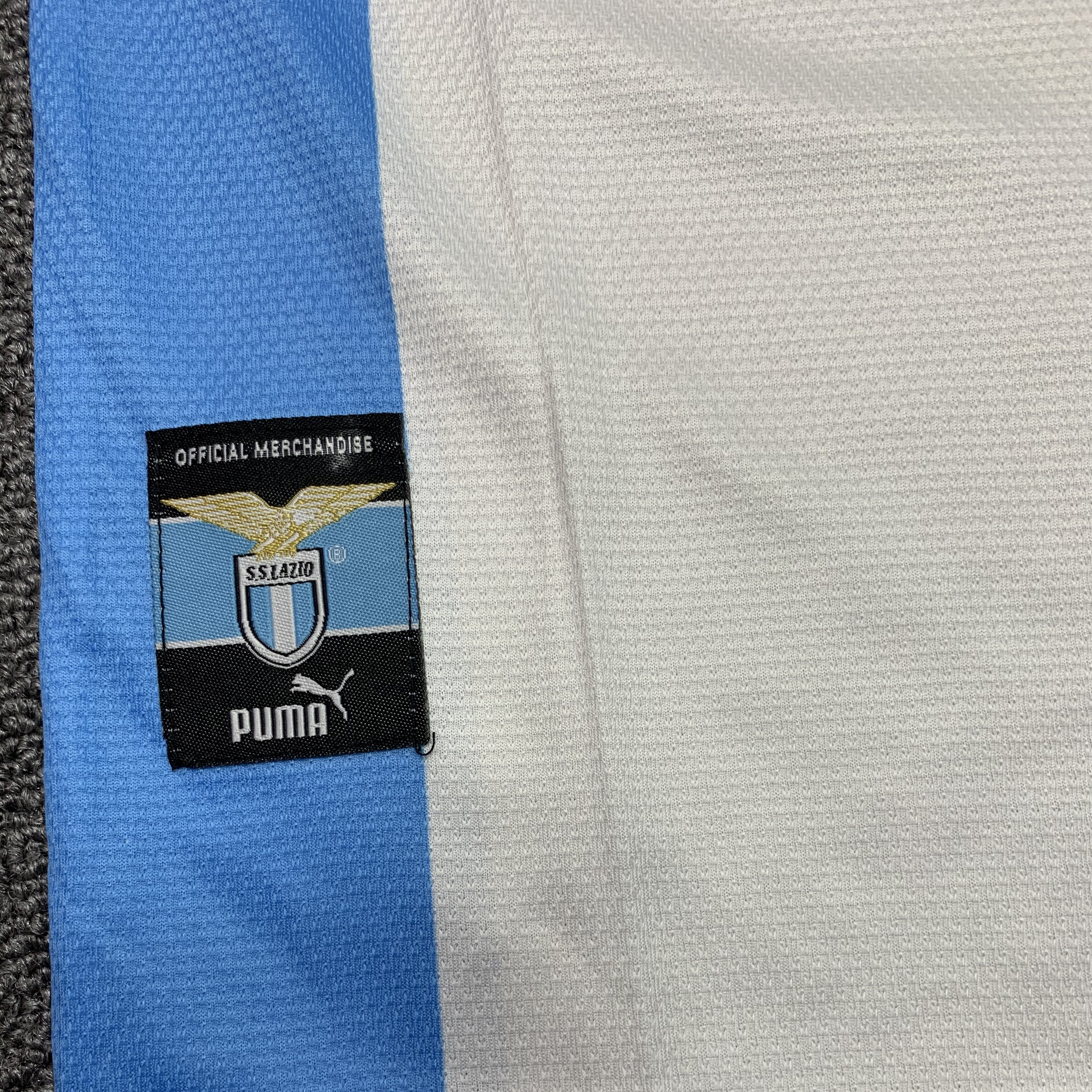 Retro Lazio 1999-00 European Home Stadium Jersey - UnitedFutballJersey
