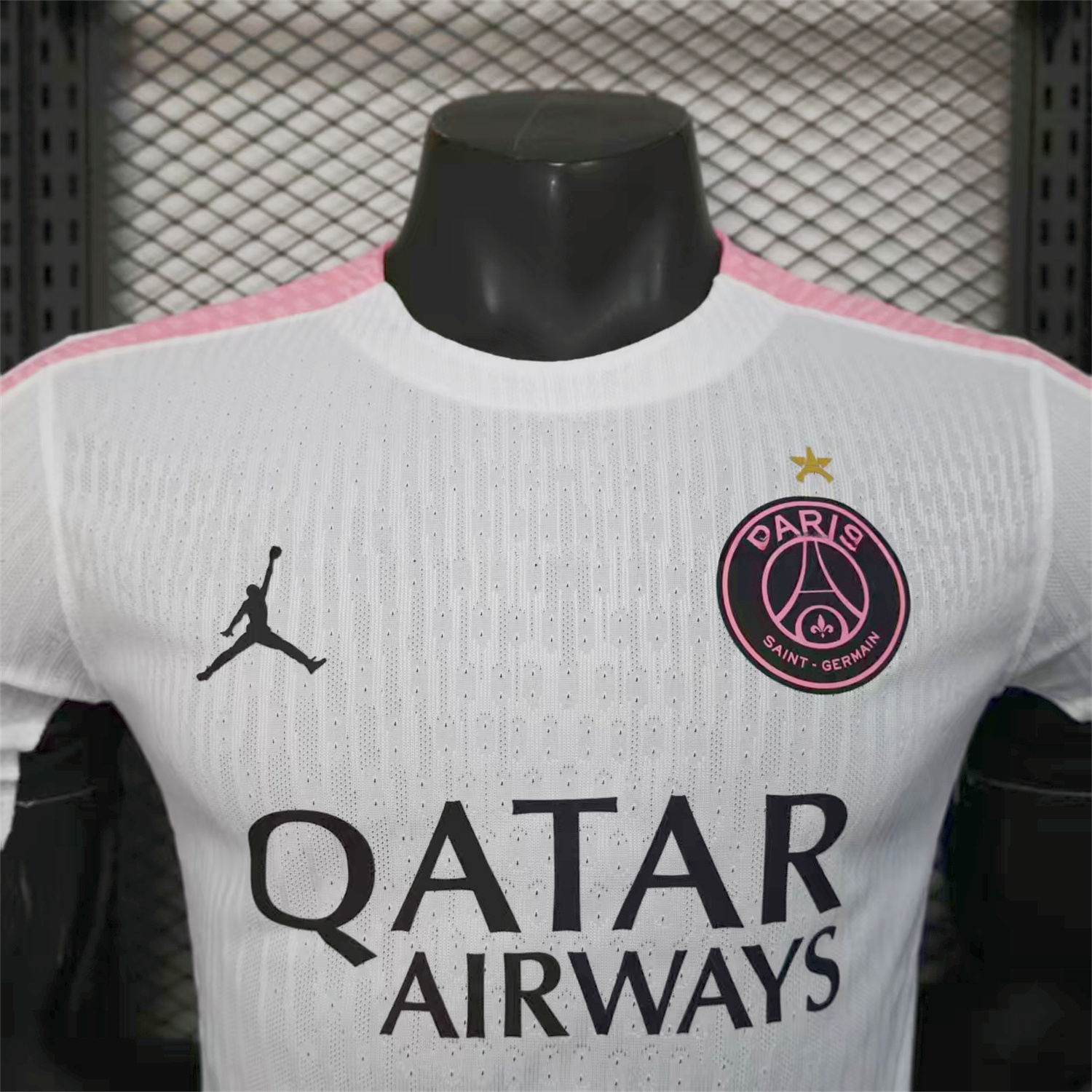 Paris Saint-Germain PSG 25-26 White Pre-Match Training Jersey - Player Version - UnitedFutballJersey