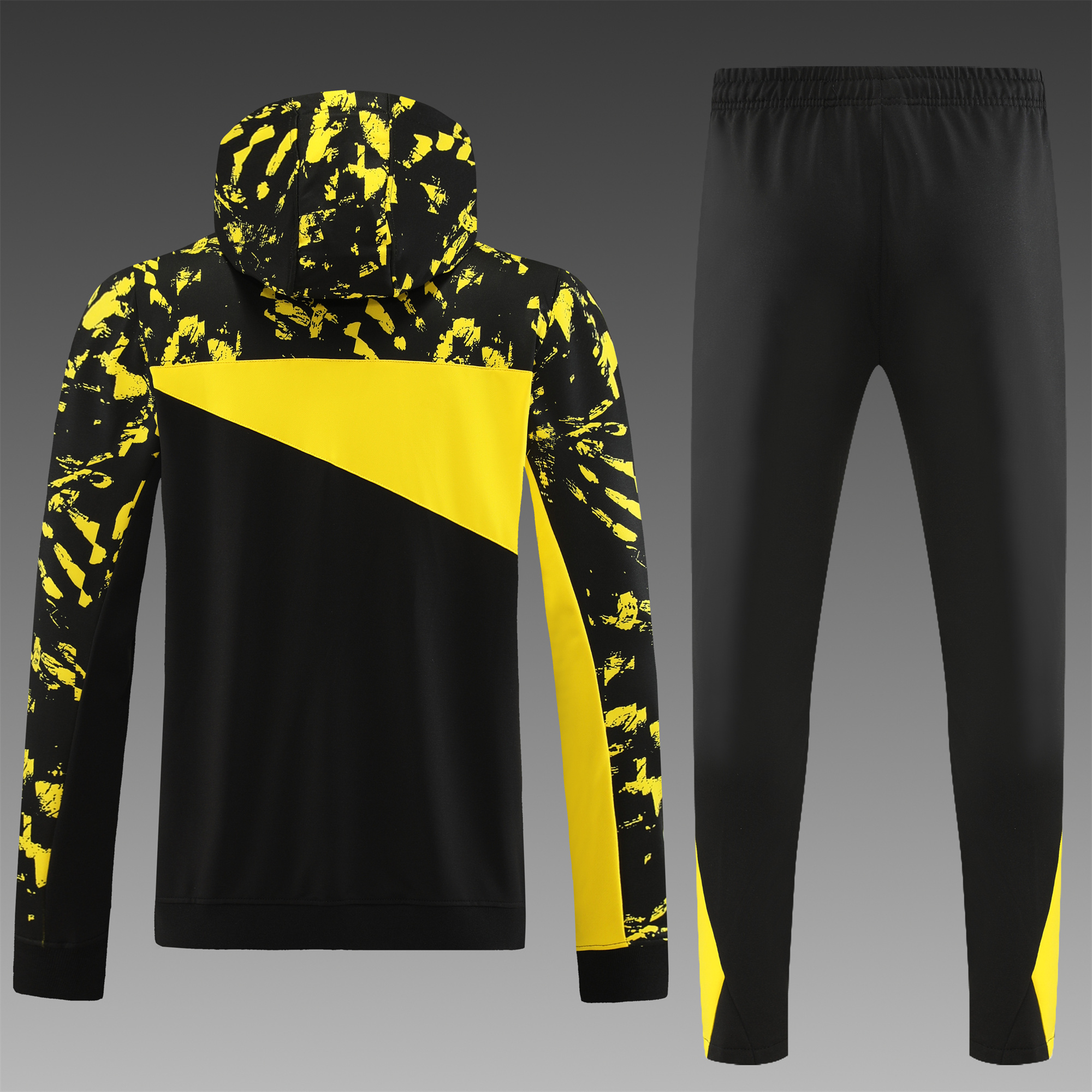 Dortmund 23-24 Men's Training Hoodie + Pants - UnitedFutballJersey