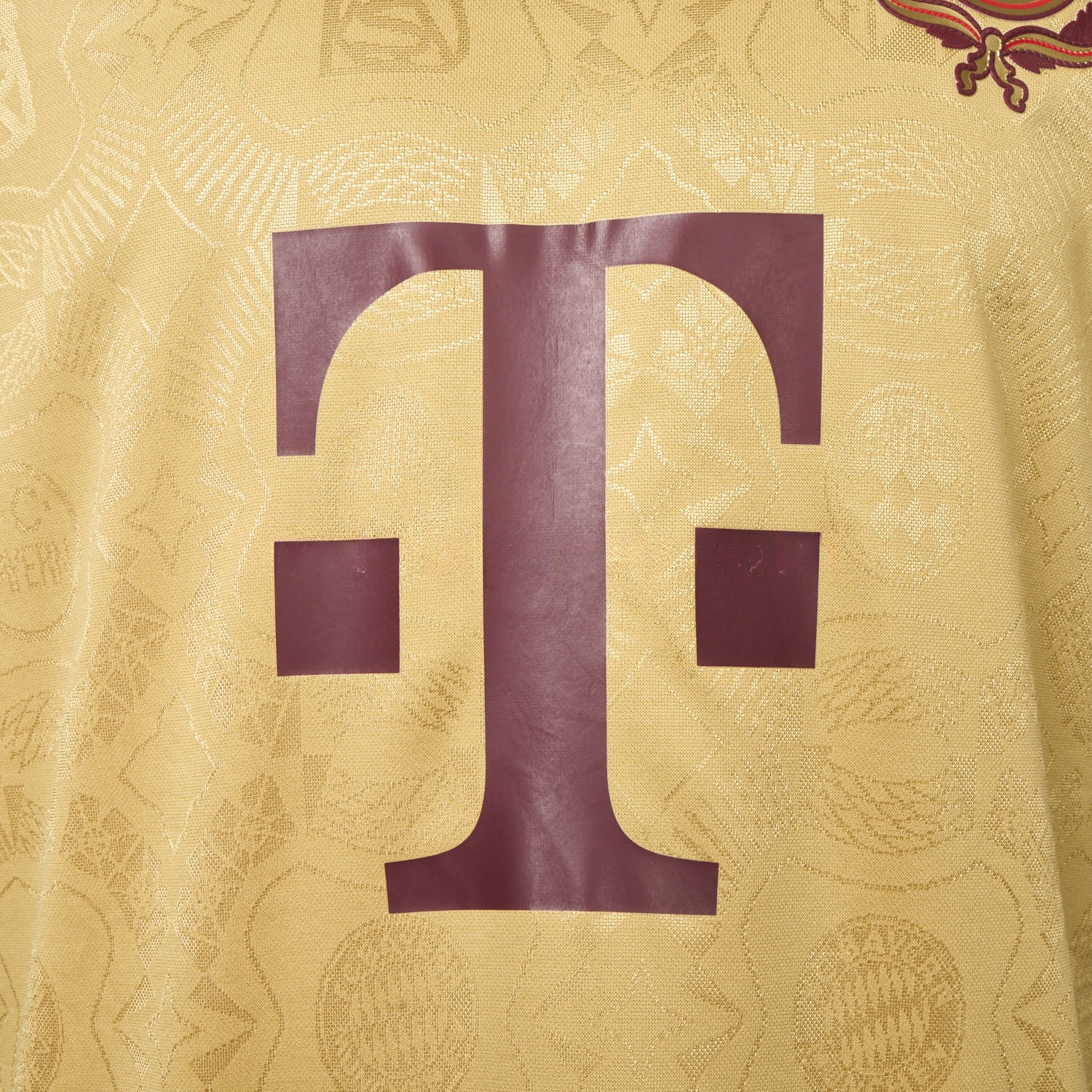 Bayern Munich 2025 Golden 125th Anniversary Jersey - Player Version - UnitedFutballJersey