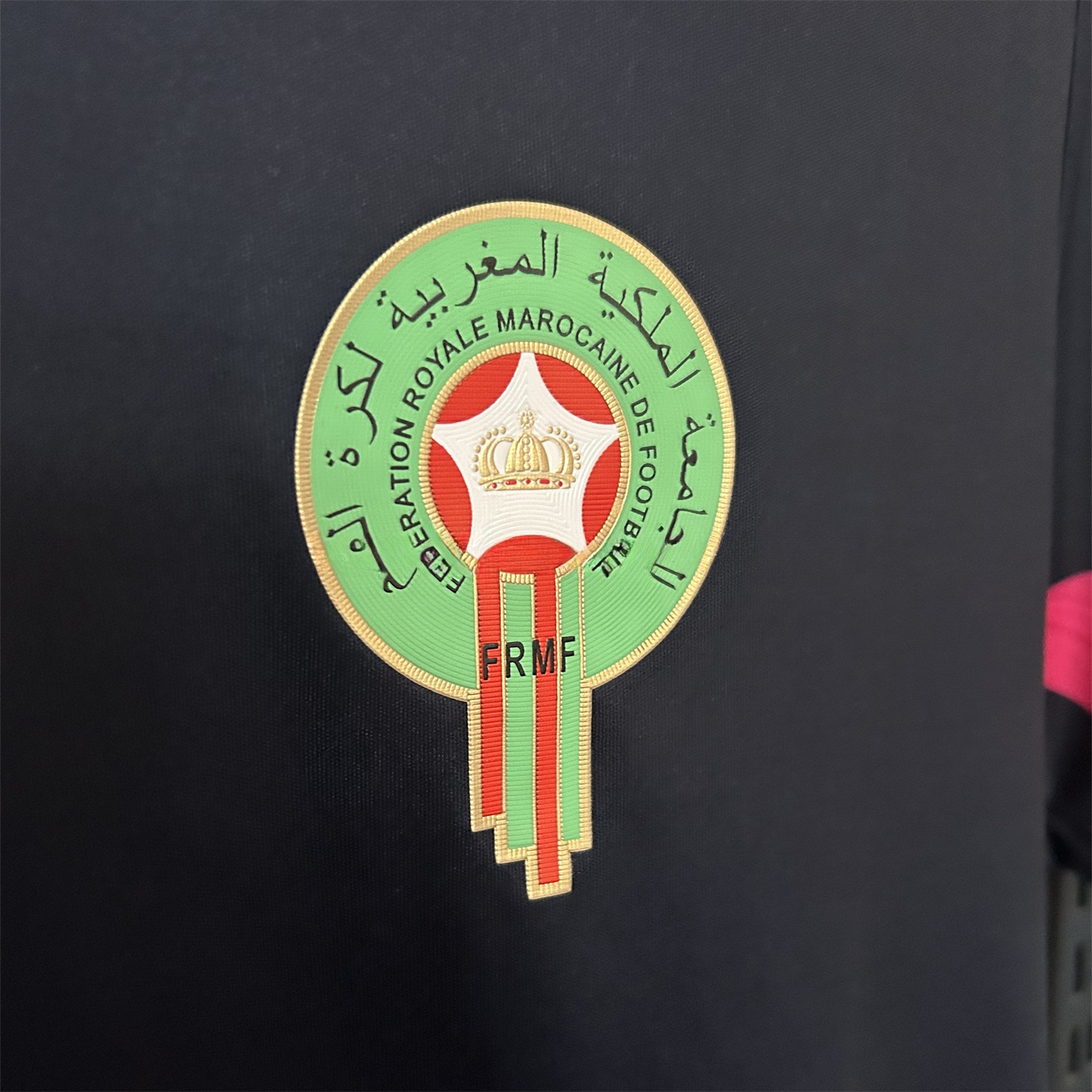 Morocco 25-26 Black Pink Training Jersey - Fans Version - UnitedFutballJersey