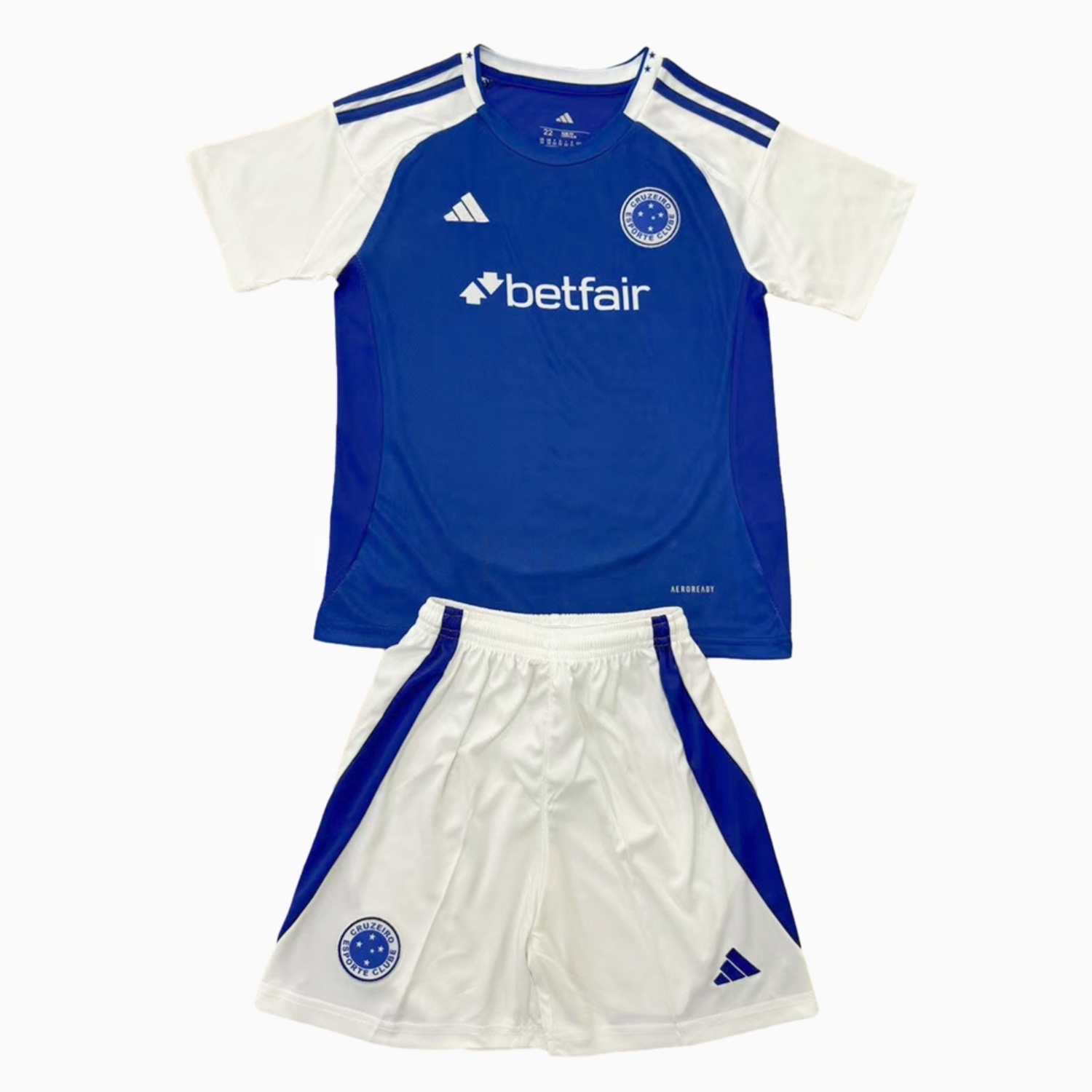 Cruzeiro 25-26 Home Kids Kit - UnitedFutballJersey