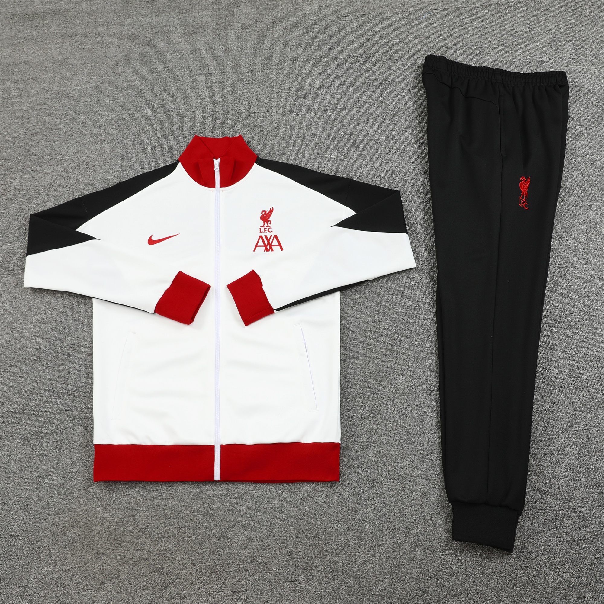 Liver.pool 24-25 Jacket Training Tracksuit - White - UnitedFutballJersey