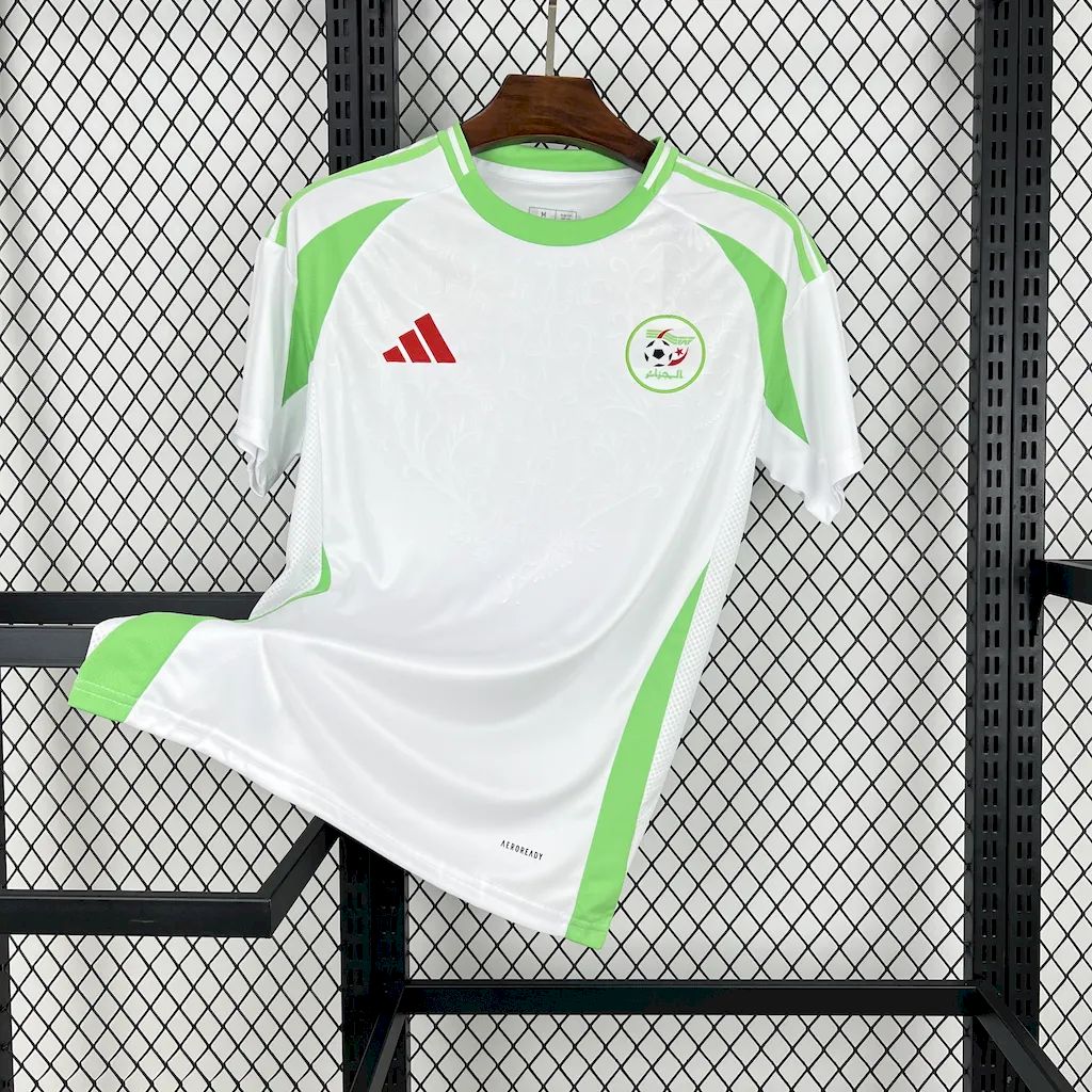 Algeria 2024-25 Home Jersey - Fans Version - UnitedFutballJersey