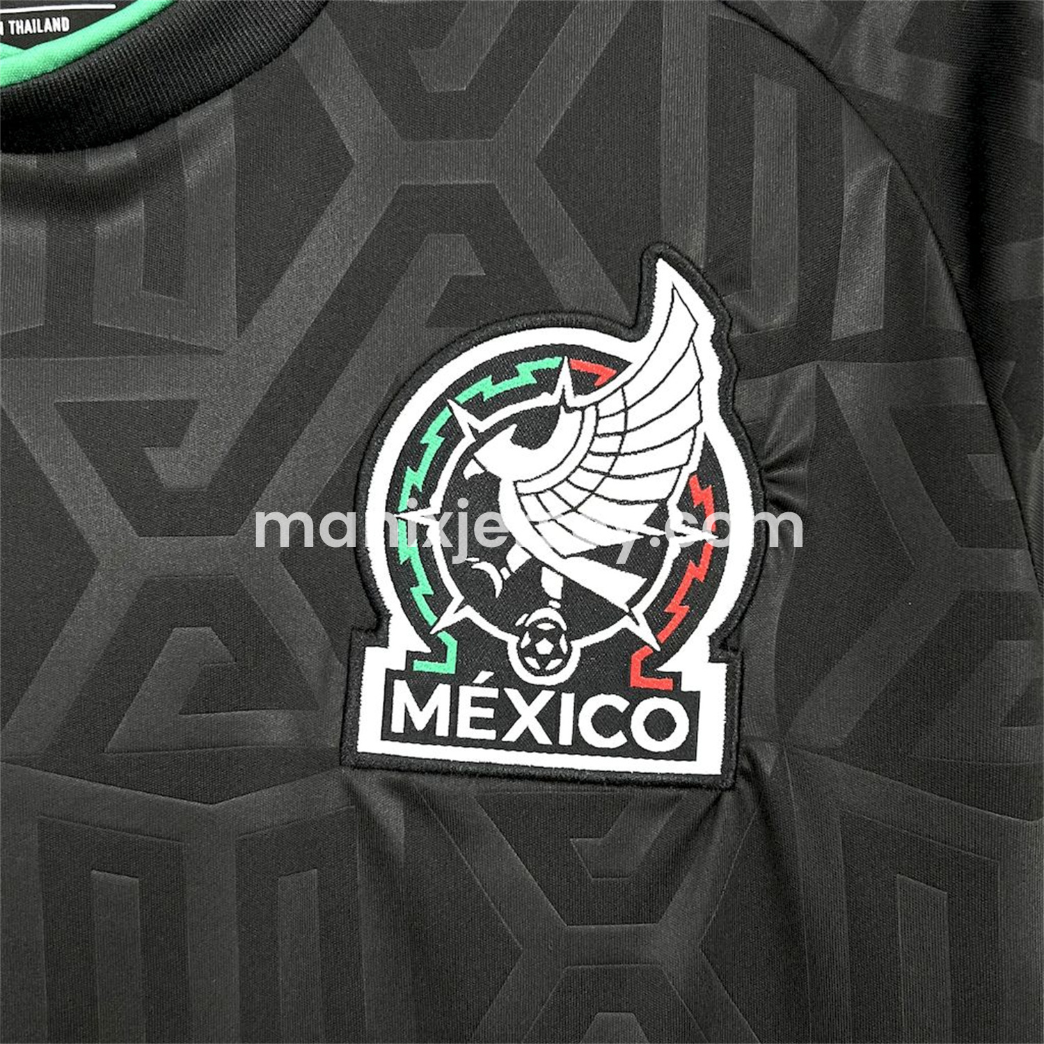 Mexico 25-26 Thire Colors Trefoil Black SpecialJersey - Fans Version - UnitedFutballJersey