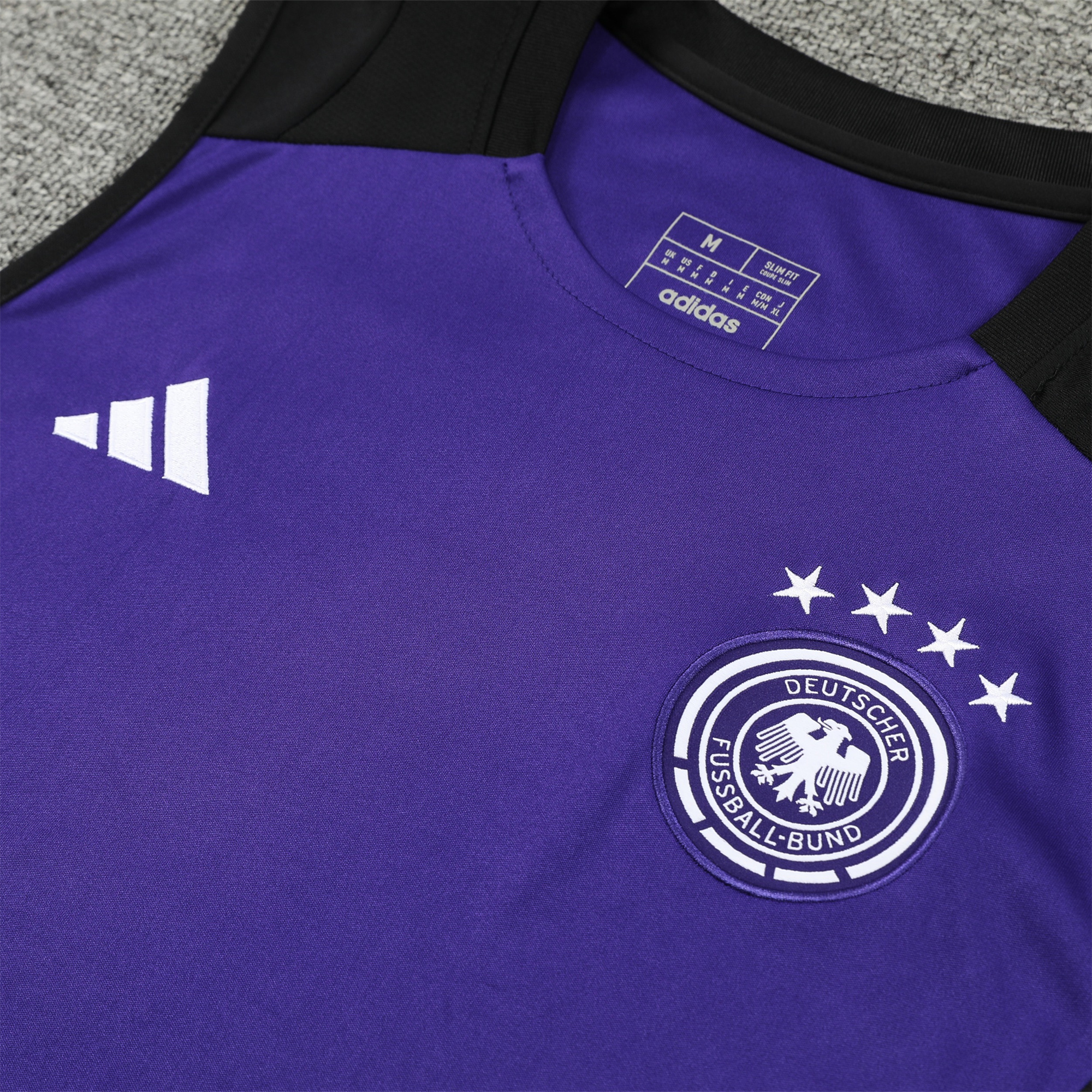 Germany 24-25 Training Vest Suit - Purple - UnitedFutballJersey