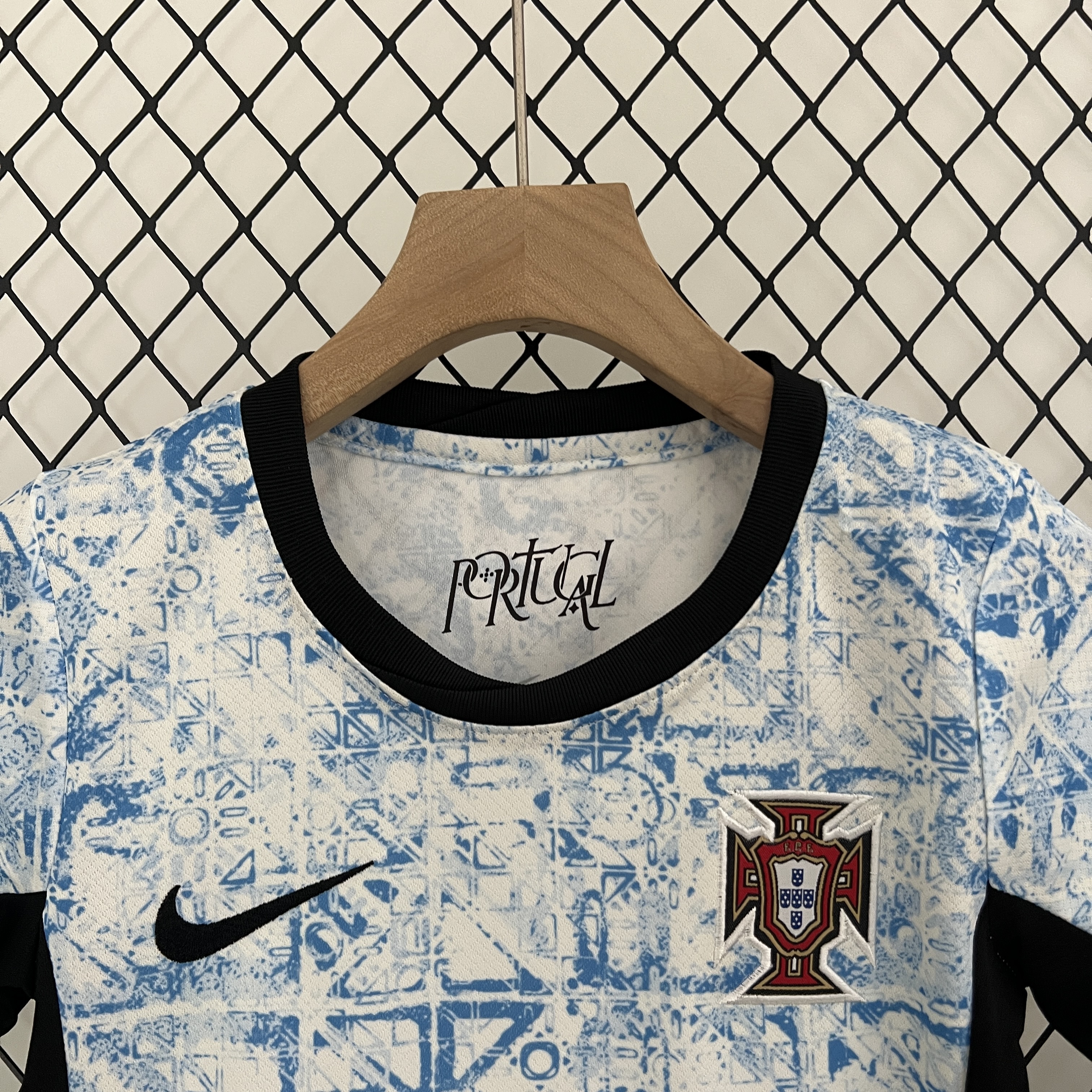 Portugal 2024 Away Stadium Kids Kit - UnitedFutballJersey