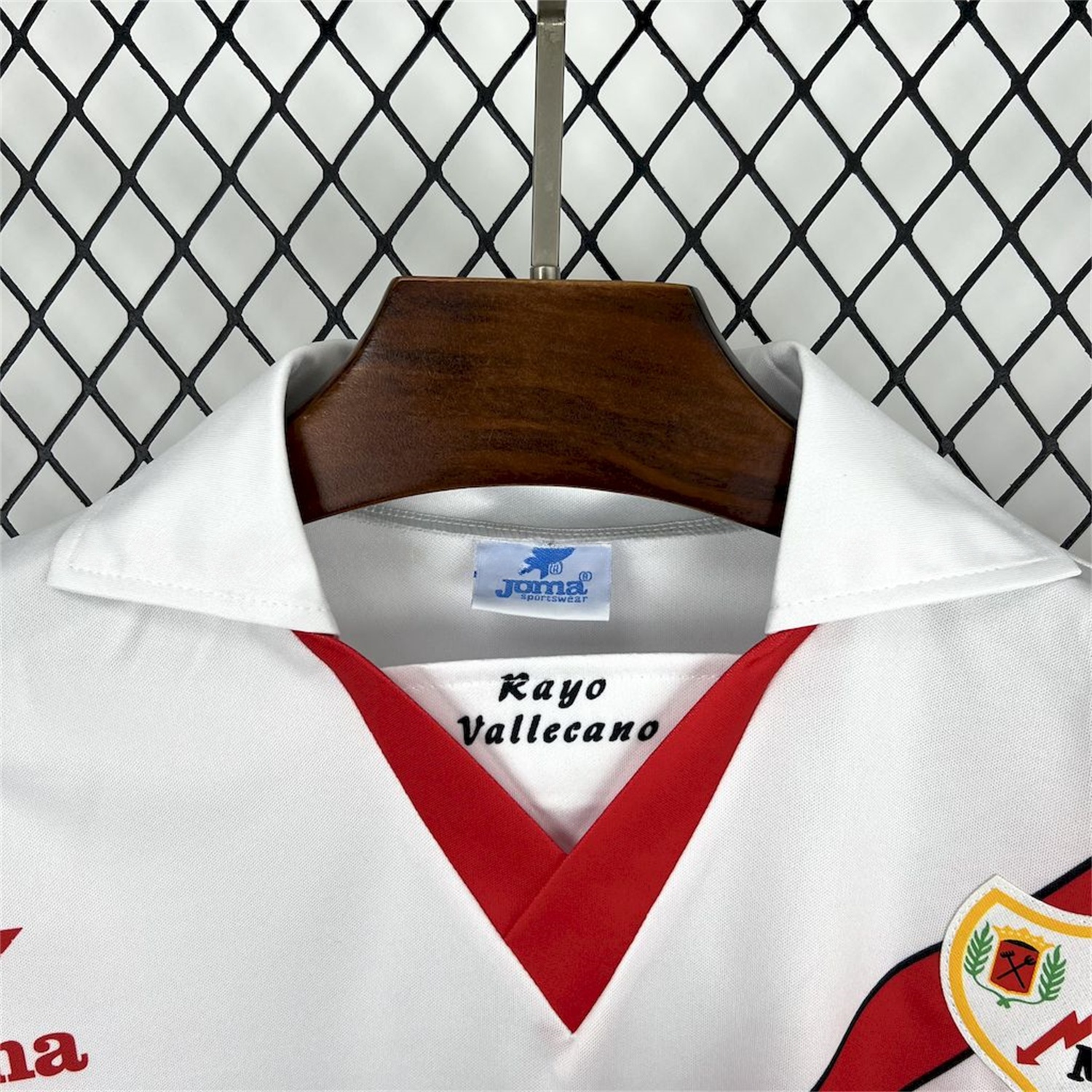 Retro Rayo Vallecano 1997-98 Home Jersey - UnitedFutballJersey