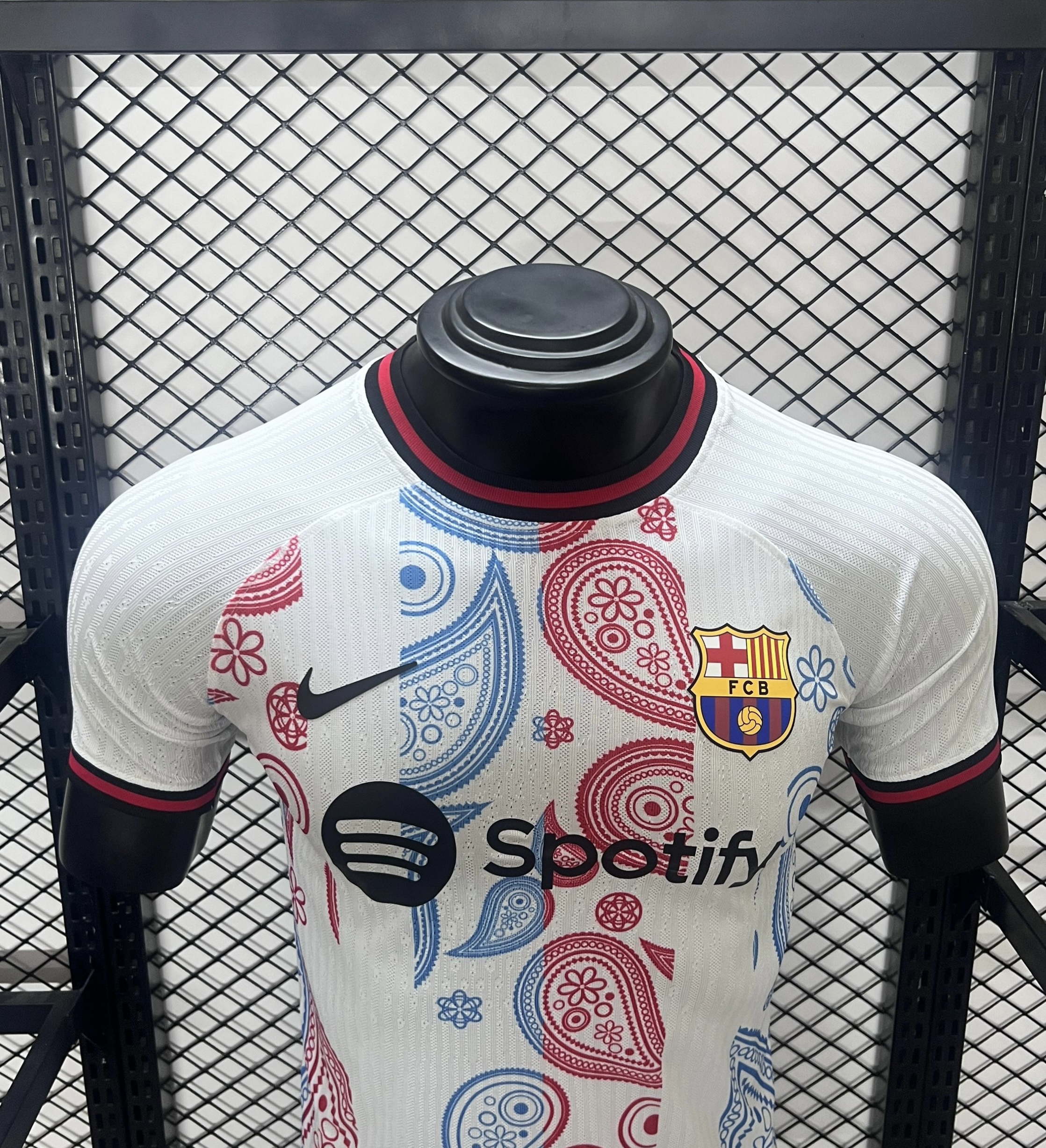 B.A.R.S.A 24-25 White Speical Jersey - Player Version - UnitedFutballJersey