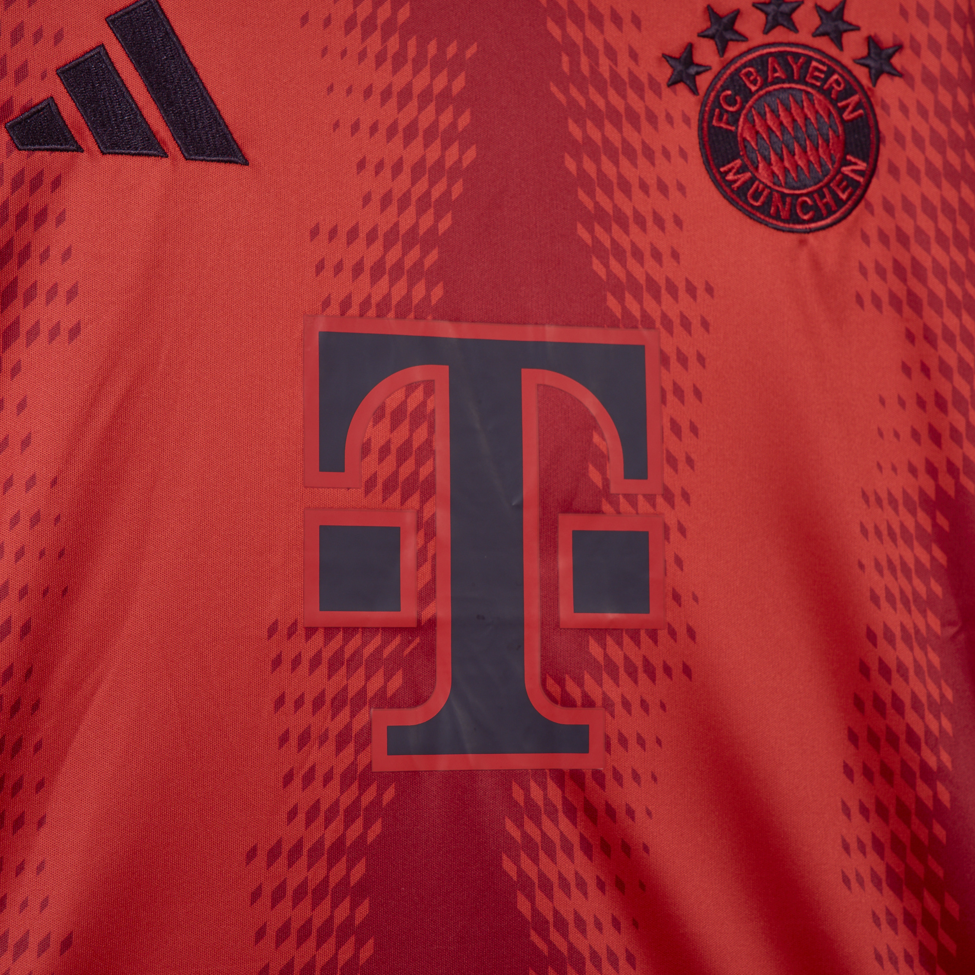 Bayern Munich 24-25 Home Long Sleeve Jersey - Fans Version - UnitedFutballJersey