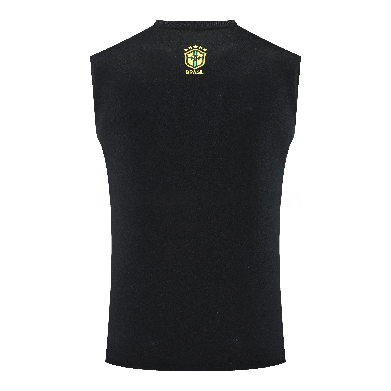Brazil 25-26 Blue Jesus Statue Vest Training Set - Blue Vest & Black Shorts - UnitedFutballJersey