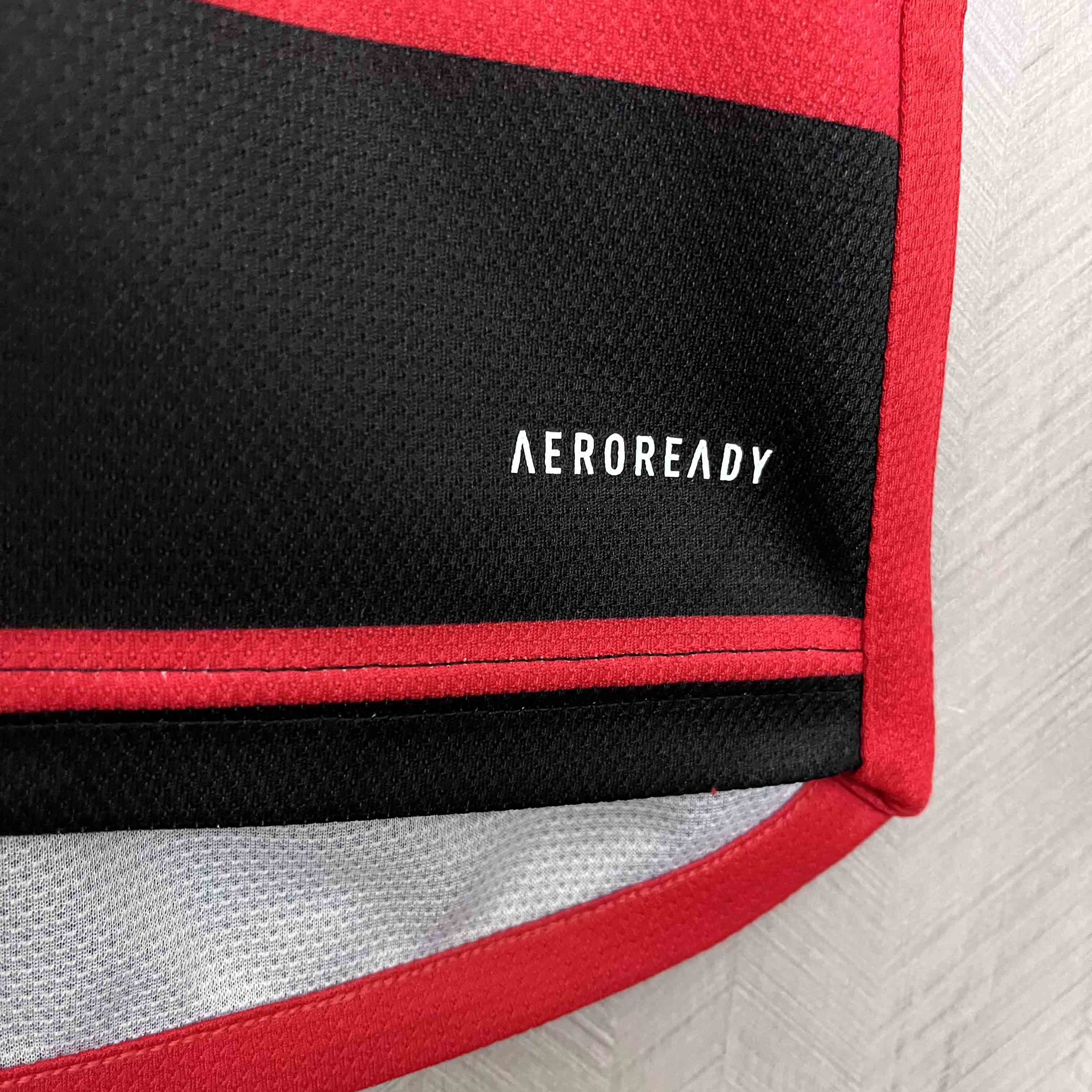 Flamengo 2024 Home Stadium Jersey With All Sponsor - Fans Version - UnitedFutballJersey