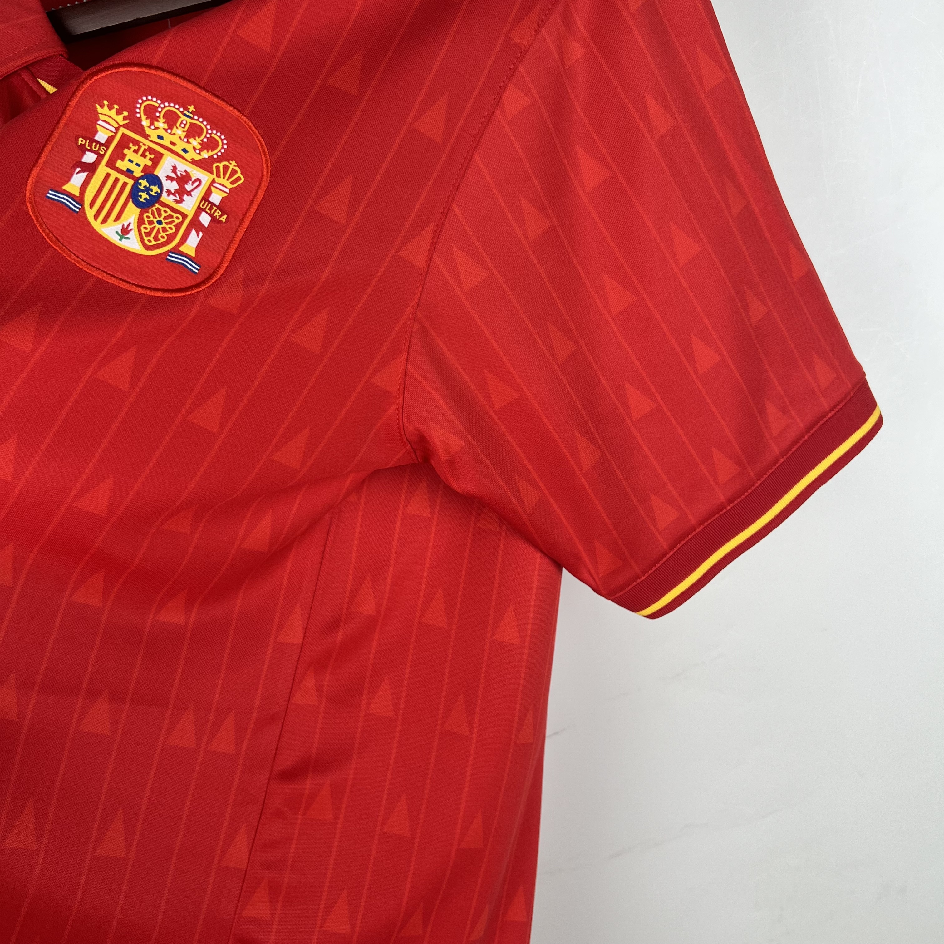 Retro Spain 1988-90 Home Stadium Jersey - UnitedFutballJersey