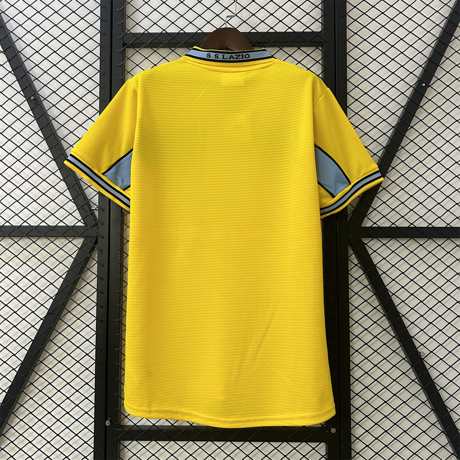 Retro Lazio 98-99 Yellow Away Jersey - UnitedFutballJersey