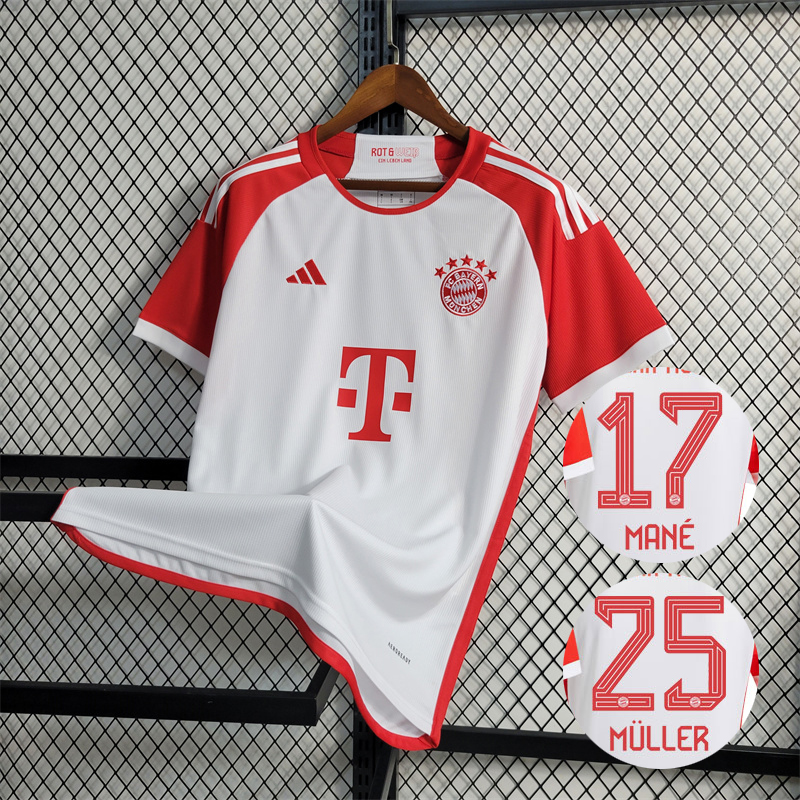 Bayern Munich 23-24 Home Stadium Jersey - Fans Version - UnitedFutballJersey