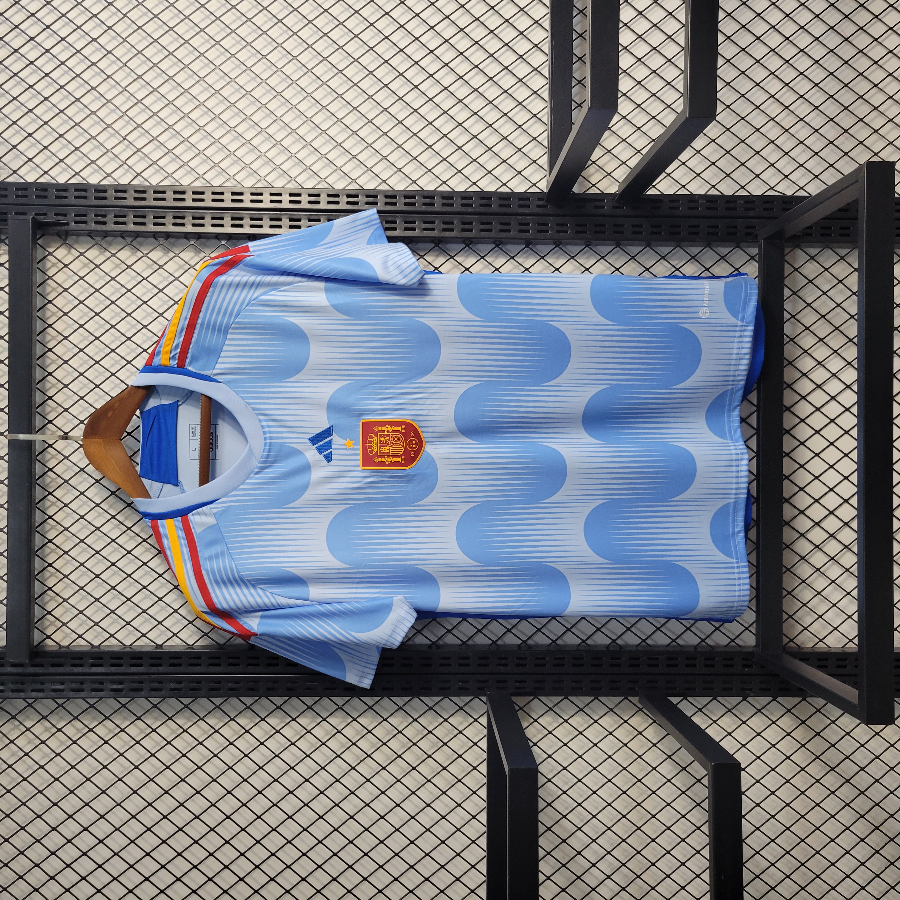 Spain 2022-23 Away Stadium Jersey - Fans Version - UnitedFutballJersey