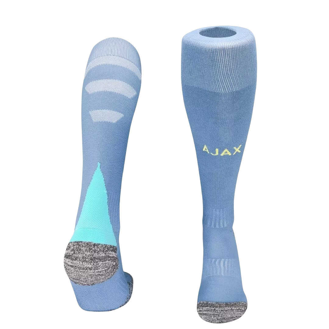 Ajax 24-25 Away Socks - Blue - UnitedFutballJersey