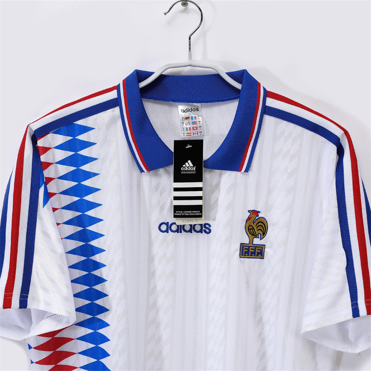 Retro France 1994 Away Jersey - UnitedFutballJersey