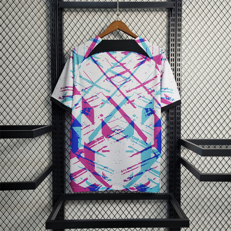 B.A.R.S.A 23/24 White Training Jersey - Fans Version - UnitedFutballJersey