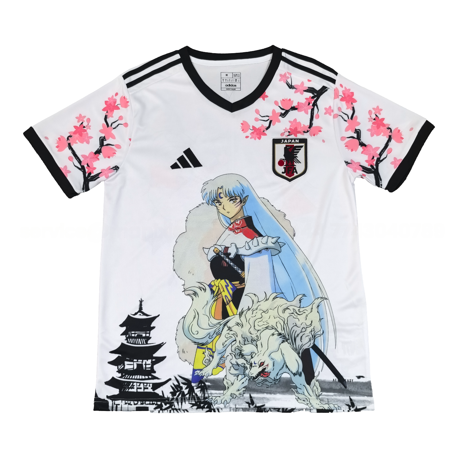 Japan 25-26 Sesshomaru White Special Jersey - Fans Version - UnitedFutballJersey