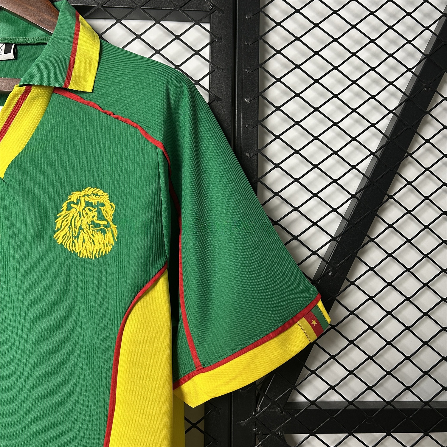 Retro Cameroon 1998 Home Jersey - UnitedFutballJersey