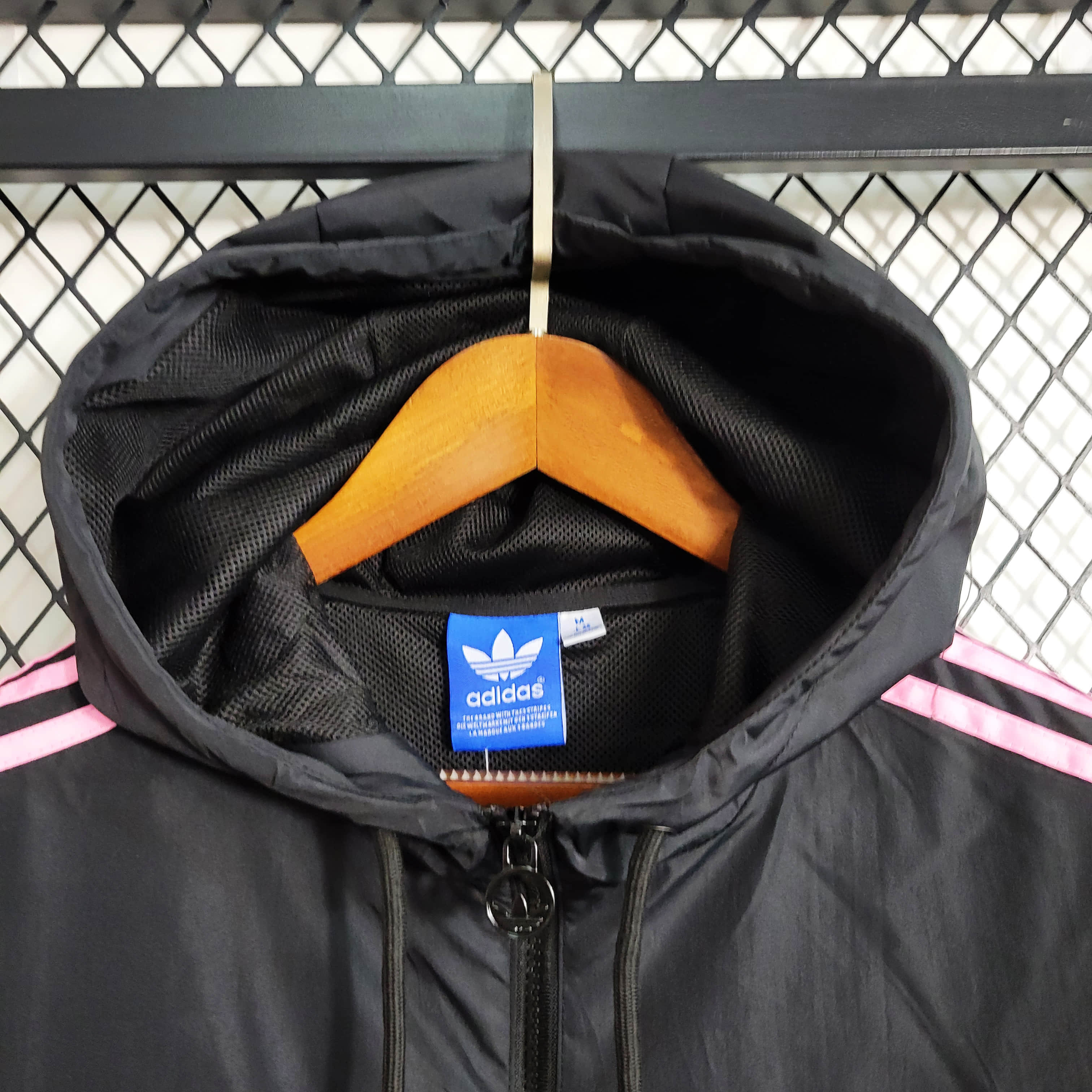 INT M.A.M 23-24 Player Windbreaker Jacket - Black - UnitedFutballJersey