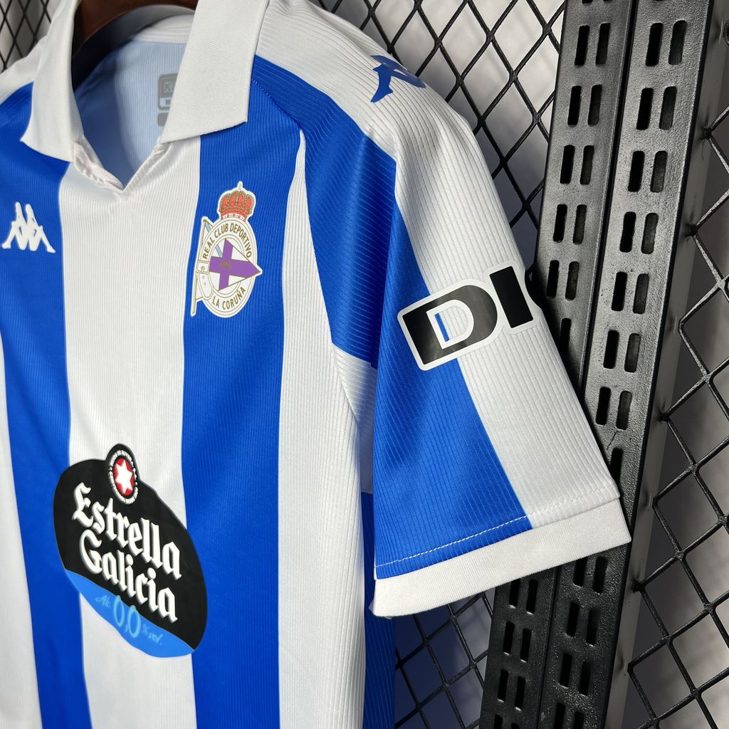Deportivo de La Coruña 24-25 Home Stadium Jersey - Fans Version - UnitedFutballJersey