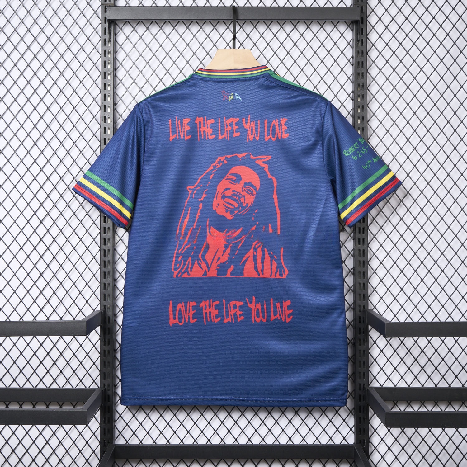 Ajax x B-O-B Marly 2025-26 40th Blue Special Edition Jersey - Fans Version - UnitedFutballJersey