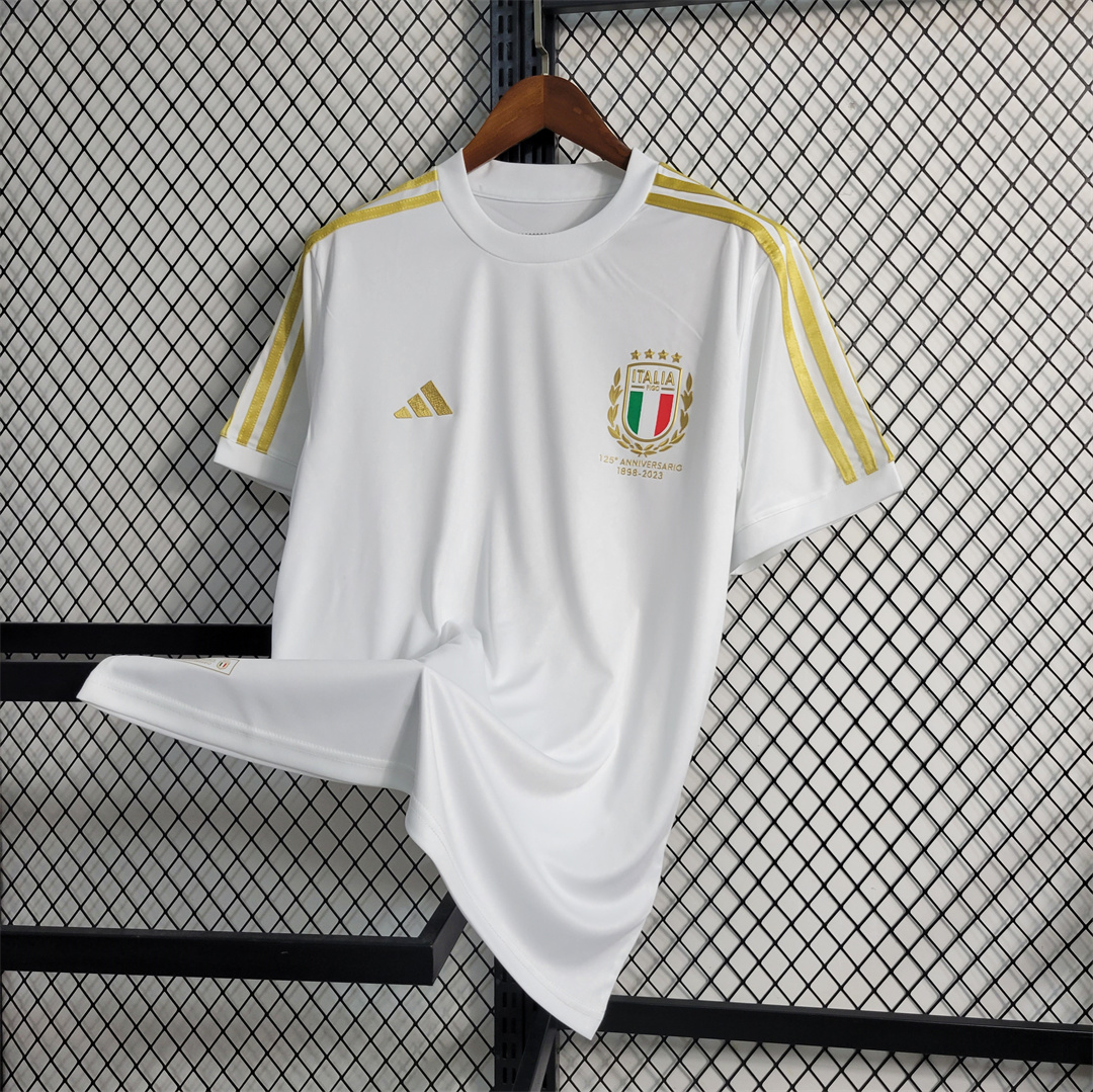 Italy 2023 125th Anniversary Edition Jersey - Fans Version - UnitedFutballJersey