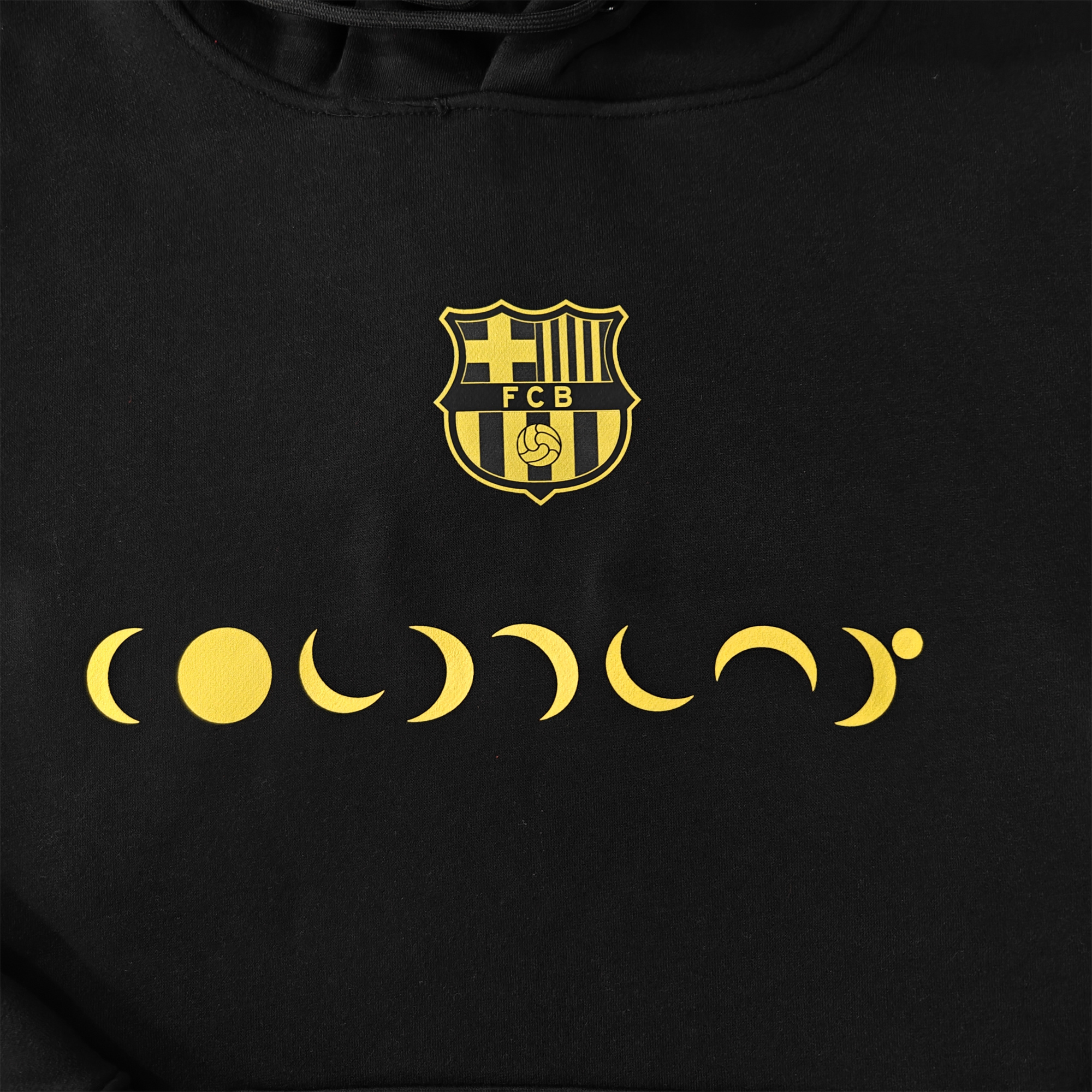 Barcelona X Coldplay 24-25 Moon Silhouette Hoodie - Deep Blue - UnitedFutballJersey