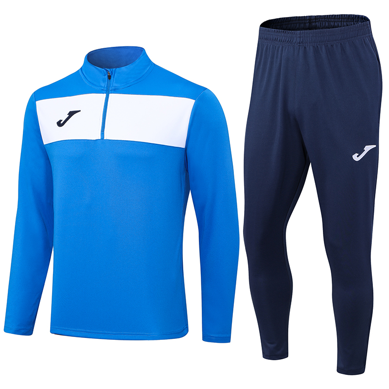 Roma 23-24 Long Sleeve Training Set -Blue - UnitedFutballJersey