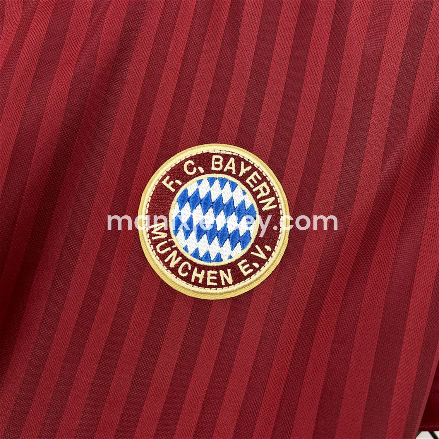 Bayern Munich 24-25 Red Terrace Icon Retro Jersey - Fans Version - UnitedFutballJersey