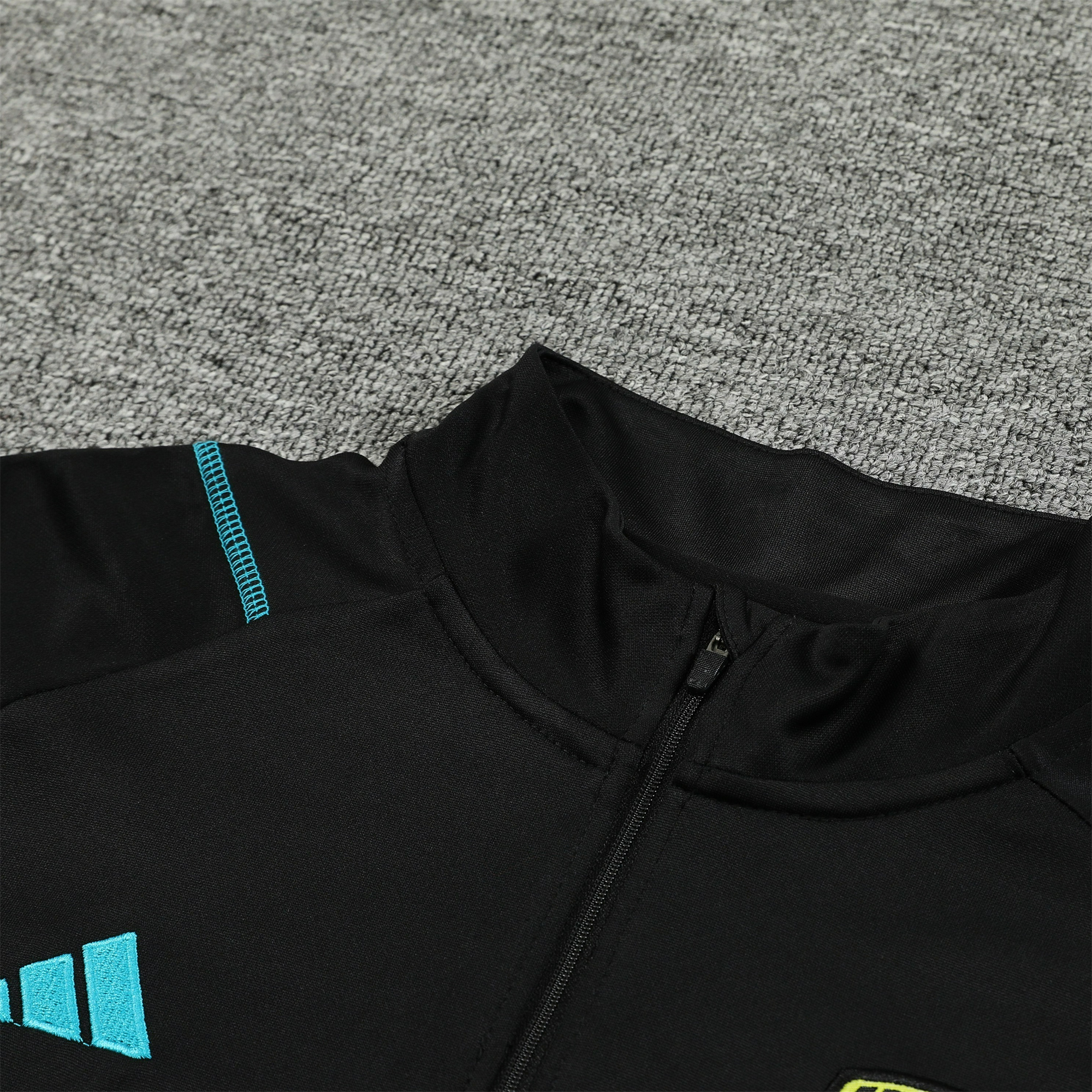 Arsenal 23-24 Long Sleeve Training Set Black - UnitedFutballJersey
