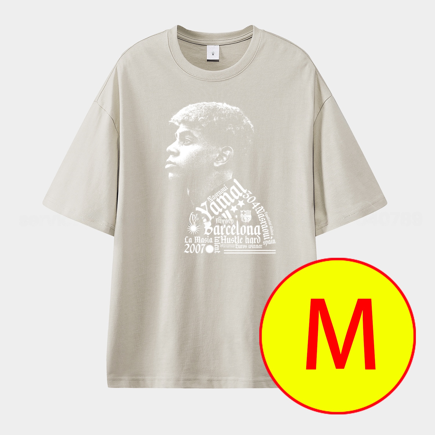 LAMINE YAMAL - Barcelona No. 10 Legend Continues 2025 Unisex Pure Cotton T-shirt - UnitedFutballJersey