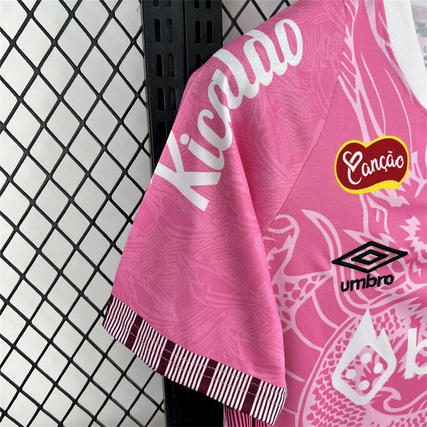 Santos 25-26 Pink Special Jersey with Sponsors - Fans Version - UnitedFutballJersey