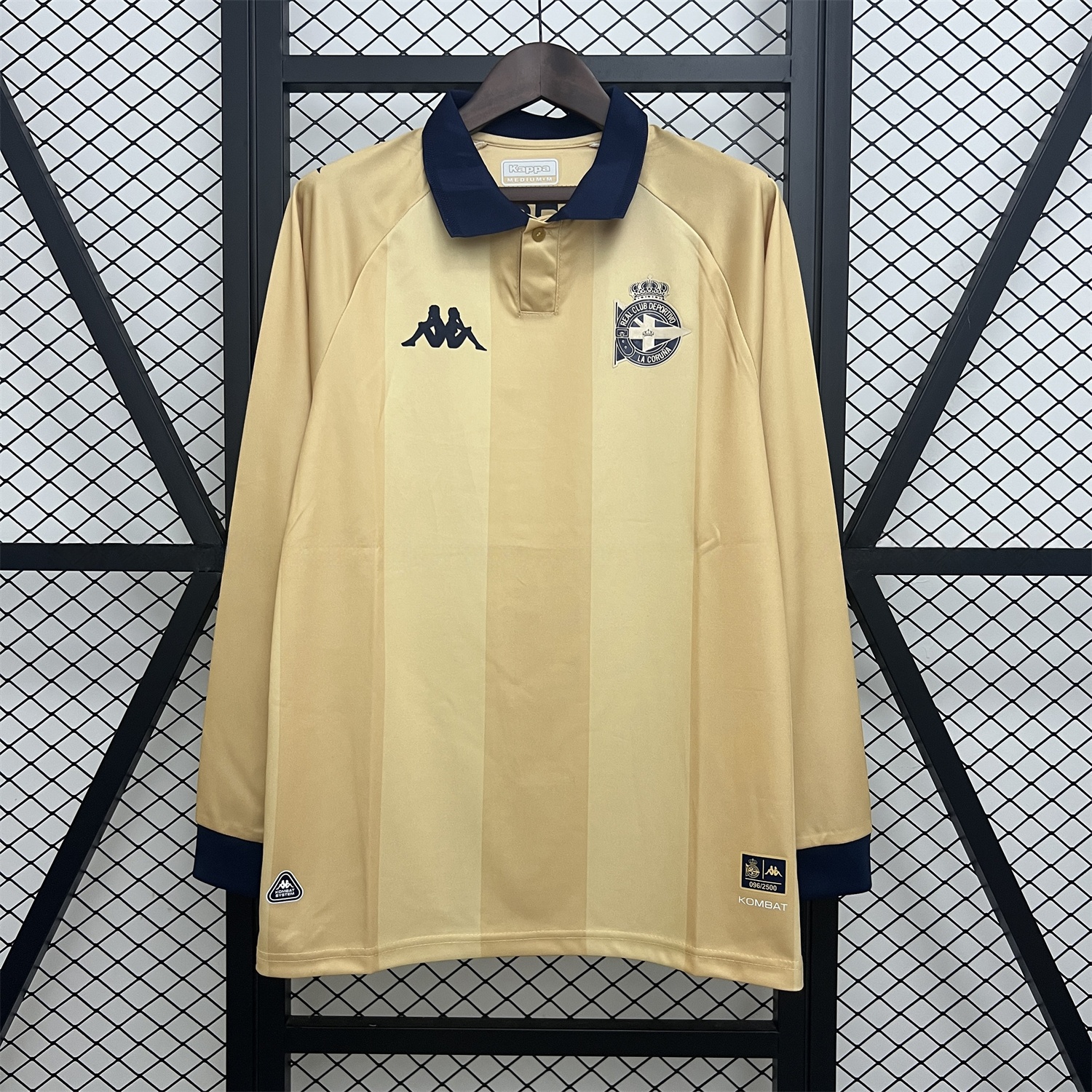 Deportivo de La Coruña 24-25 25th Anniversary of La Liga Triumph Long Sleeves Jersey - Fans Version - UnitedFutballJersey
