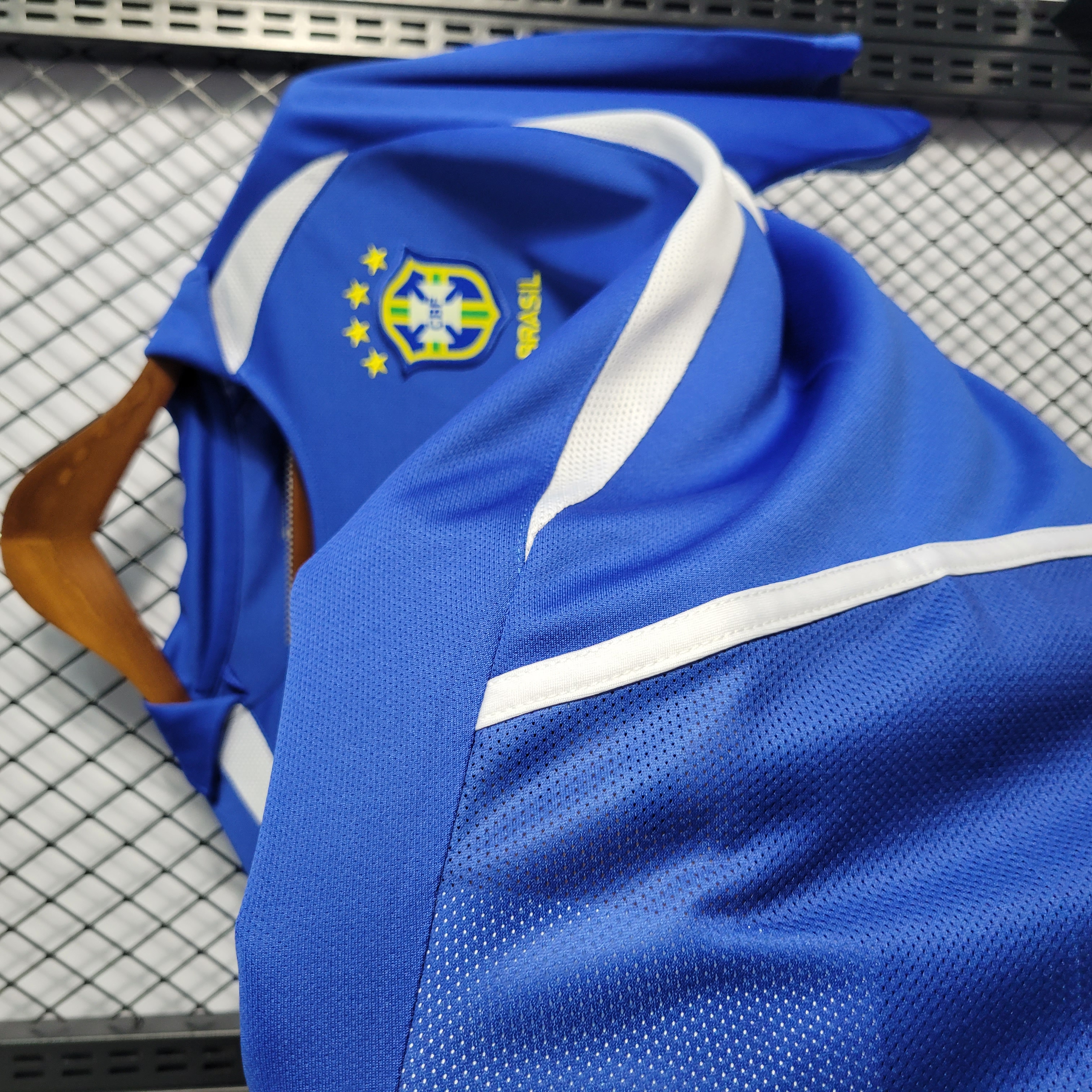 Retro Brazil 2002 Away Stadium Jersey - UnitedFutballJersey