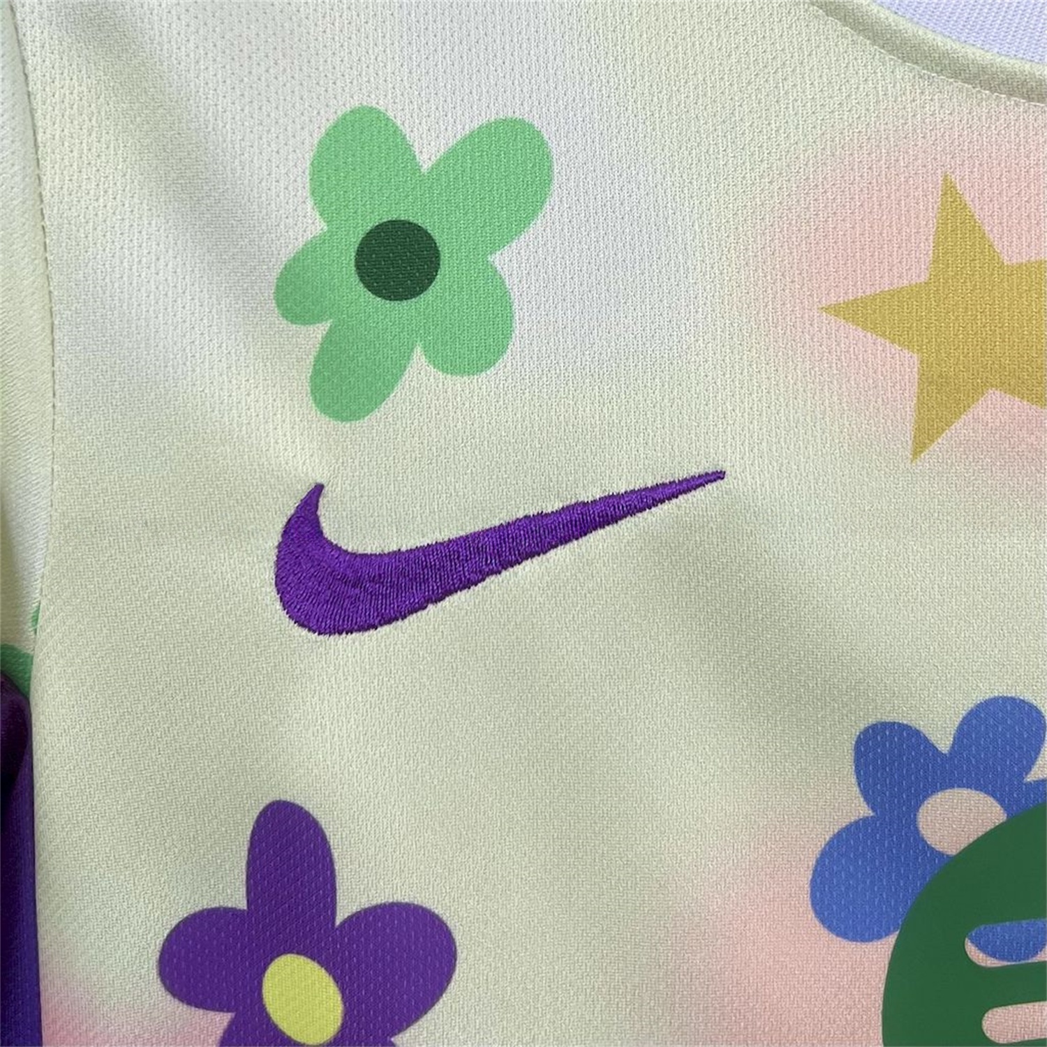B.A.R.S.A 25-26 Stars And Flowers Pink Special Kids Kit - UnitedFutballJersey
