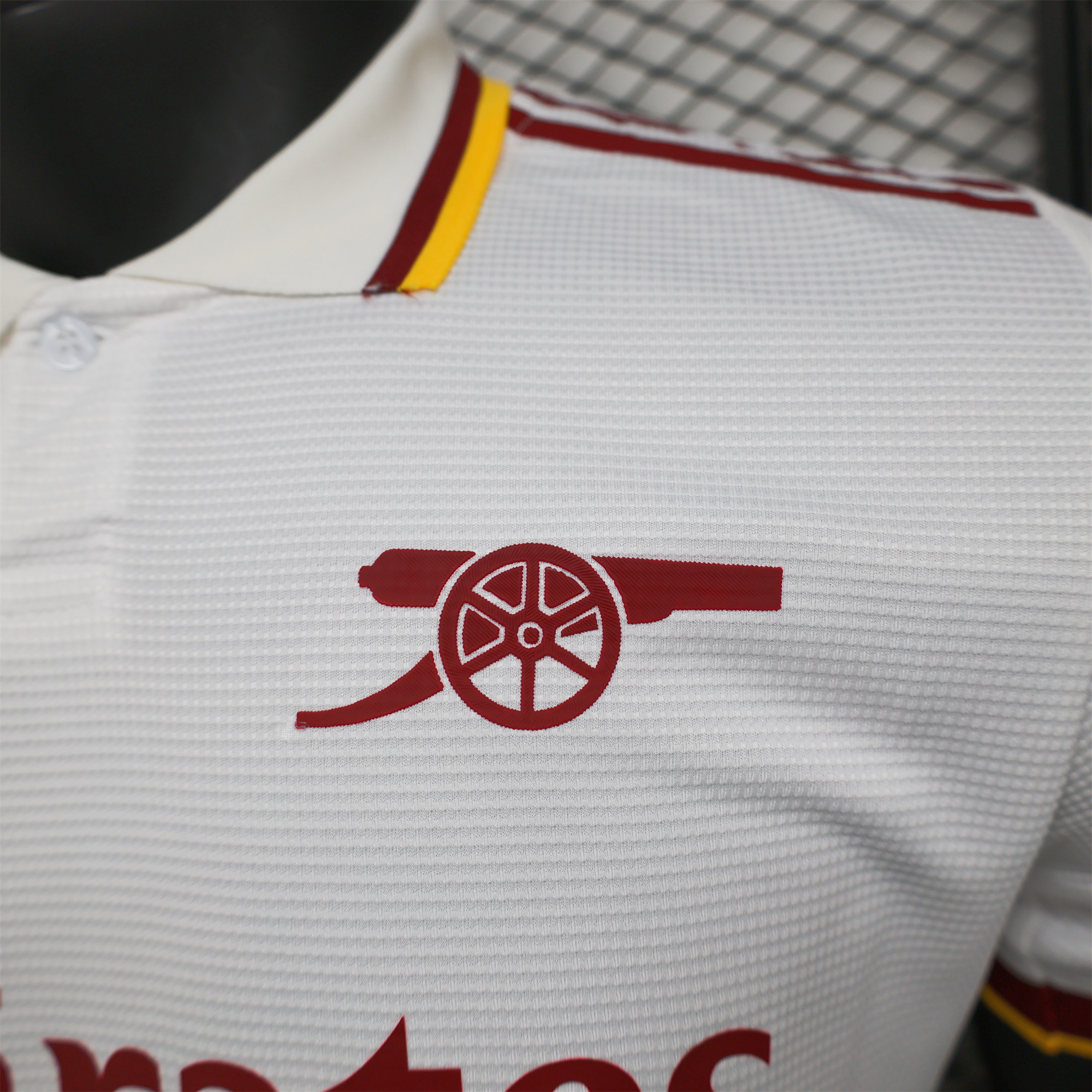 Arsenal 24-25 White Special Edition Polo Jersey - Player Version - UnitedFutballJersey