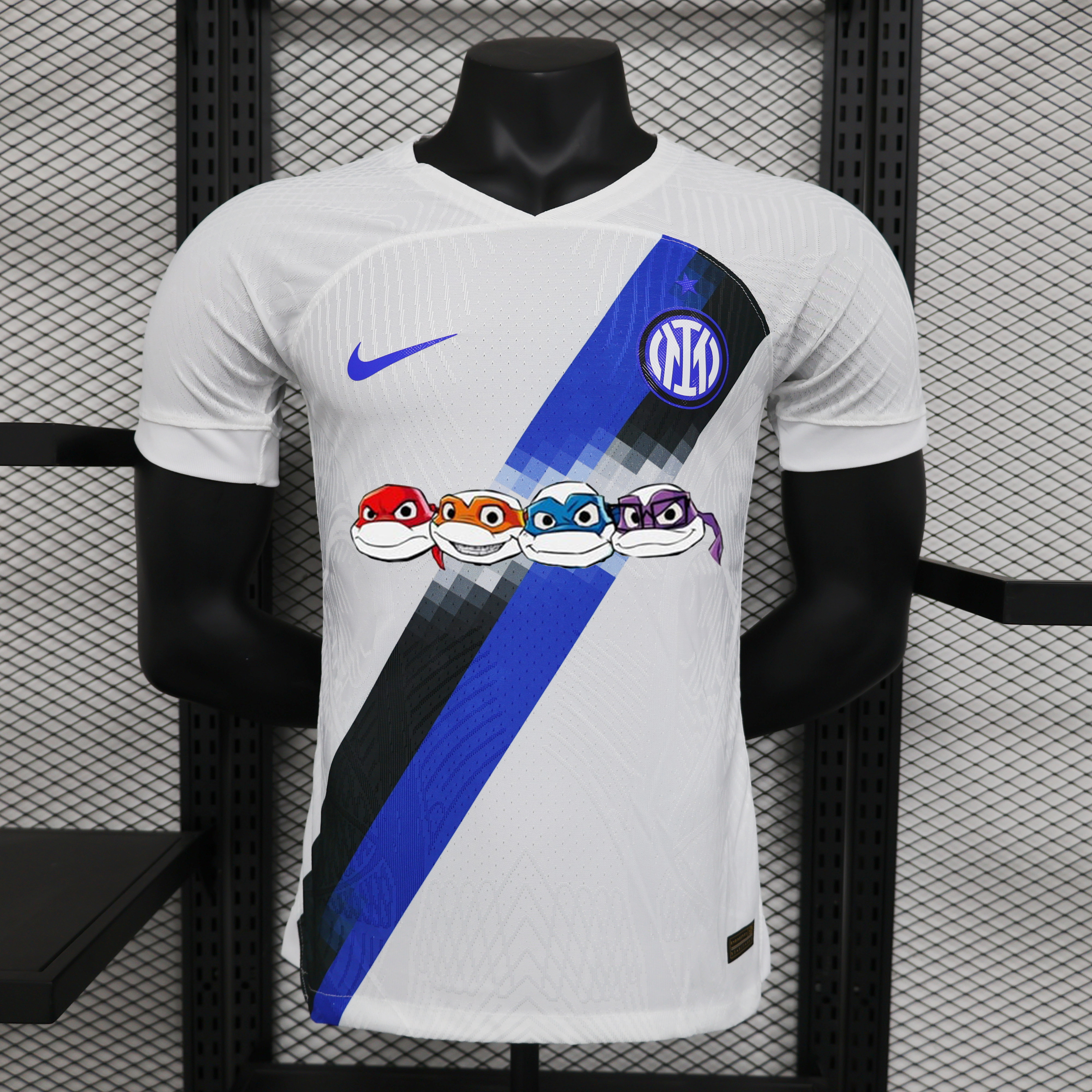 Inter Milan 23-24 Away Teenage Mutant Ninja Turtles Edition Jersey - Player Version - UnitedFutballJersey