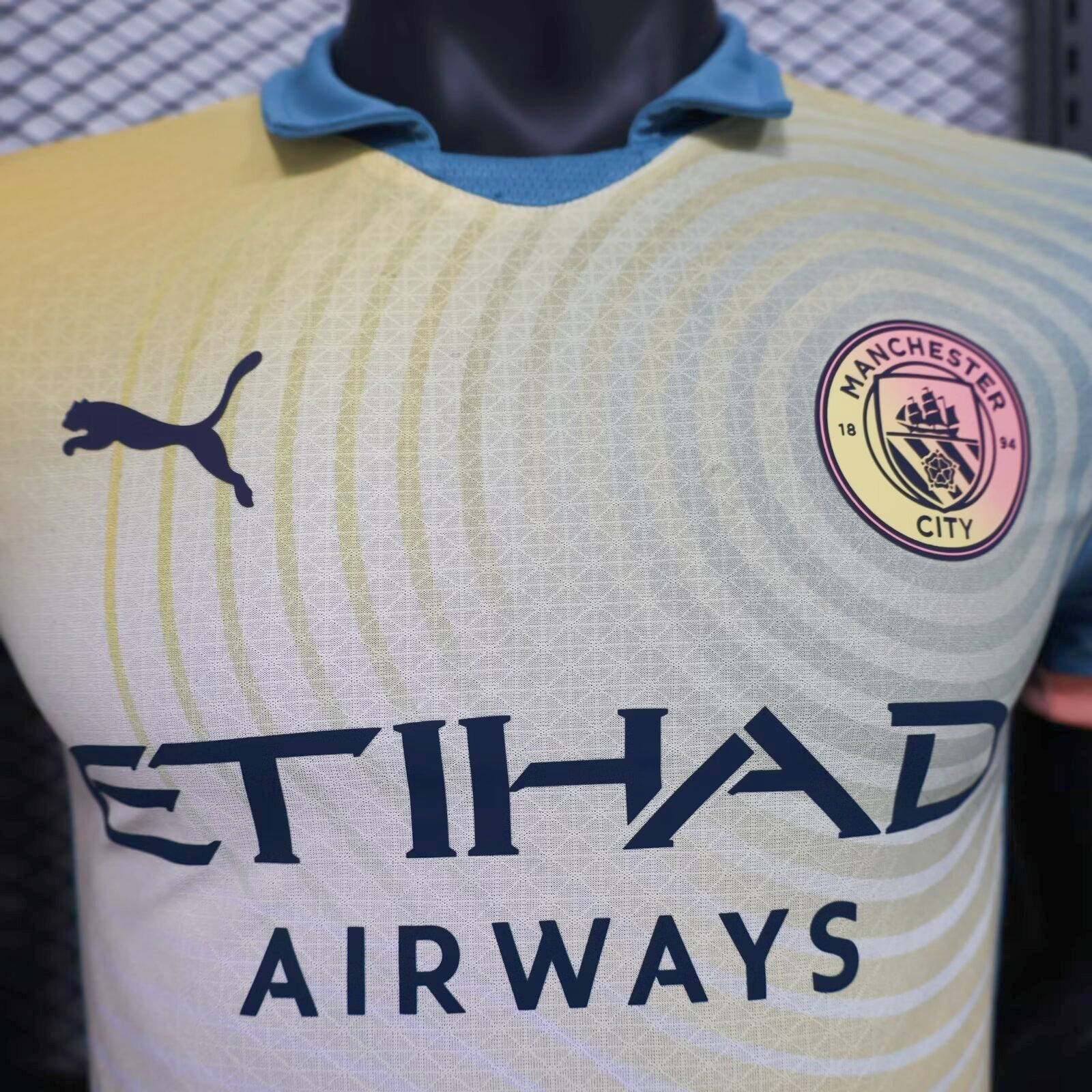 Manchester City 24-25 Fourth Jersey - Player Version - UnitedFutballJersey