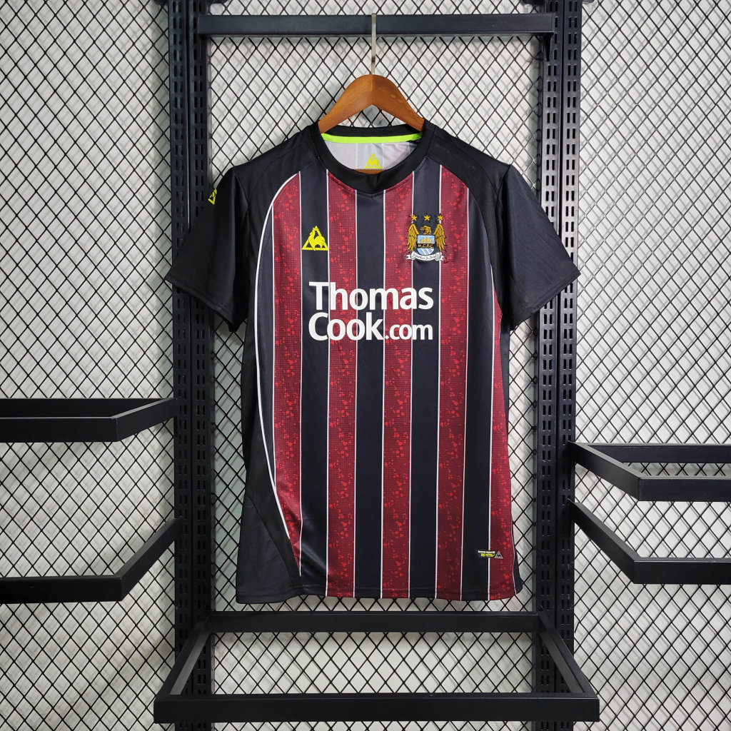 Retro Manchester City 08-09 Away Stadium Jersey - UnitedFutballJersey