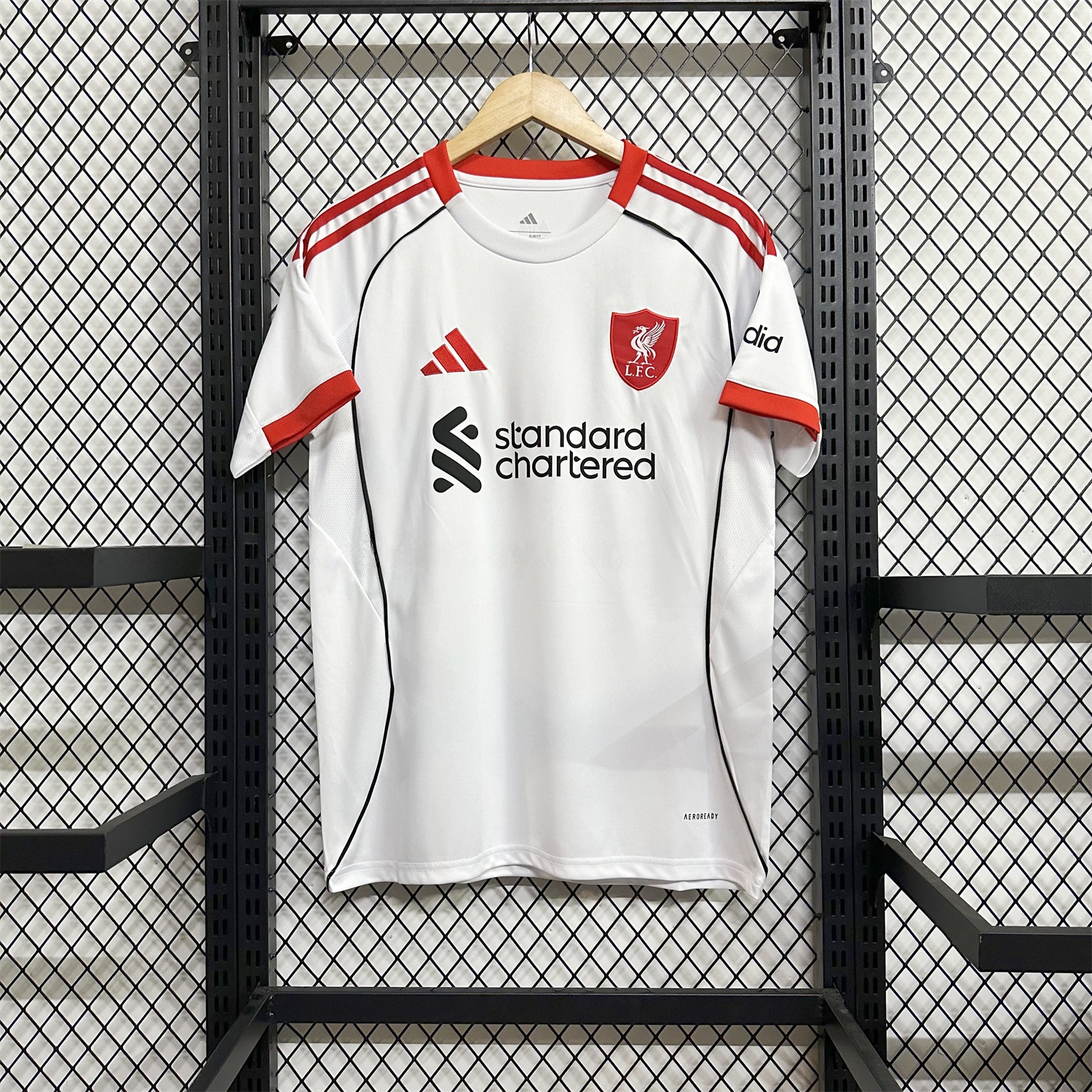 Liver.pool 25-26 Away White Jersey - Fans Version - UnitedFutballJersey