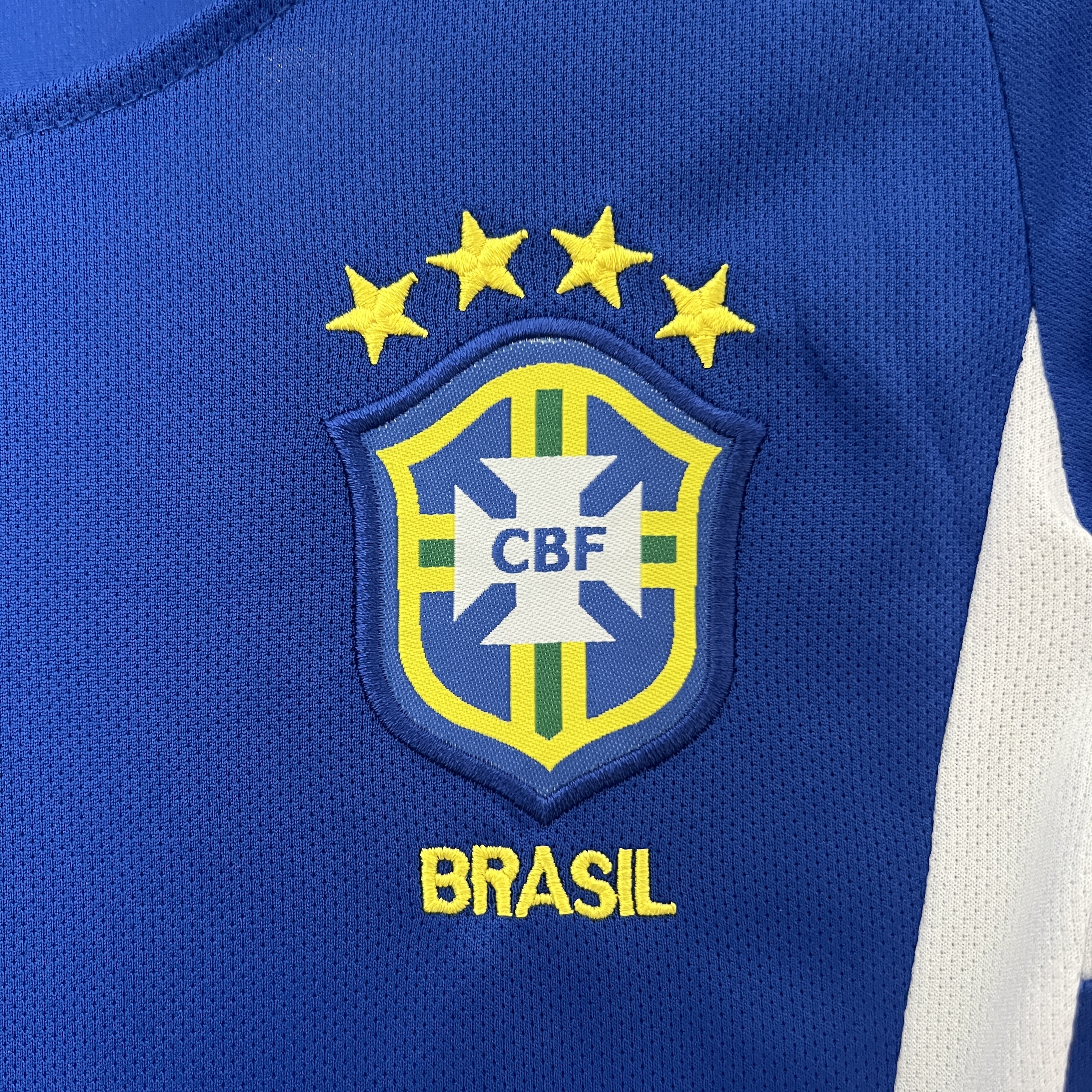 Retro Brazil 2002 Away Stadium Kids Kit - UnitedFutballJersey