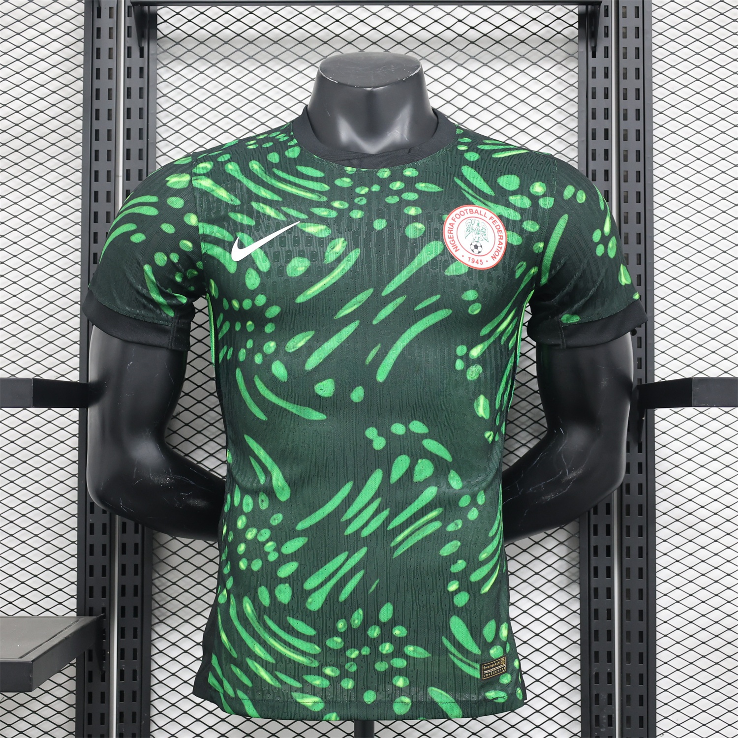Nigeria 24-25 Away Green Jersey - Player Version - UnitedFutballJersey