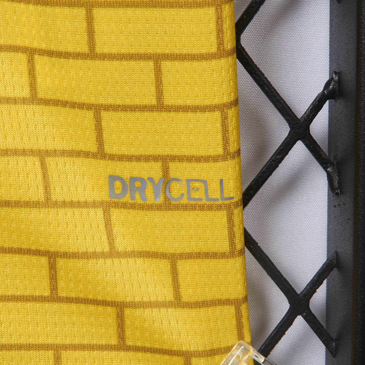 Dortmund 25-26 Pre-Match Training Yellow Brickwork Pattern Jersey - Fans Version - UnitedFutballJersey