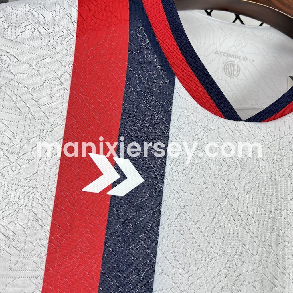 San Lorenzo 25-26 Away Unsponsored Jersey - Fans Version - UnitedFutballJersey