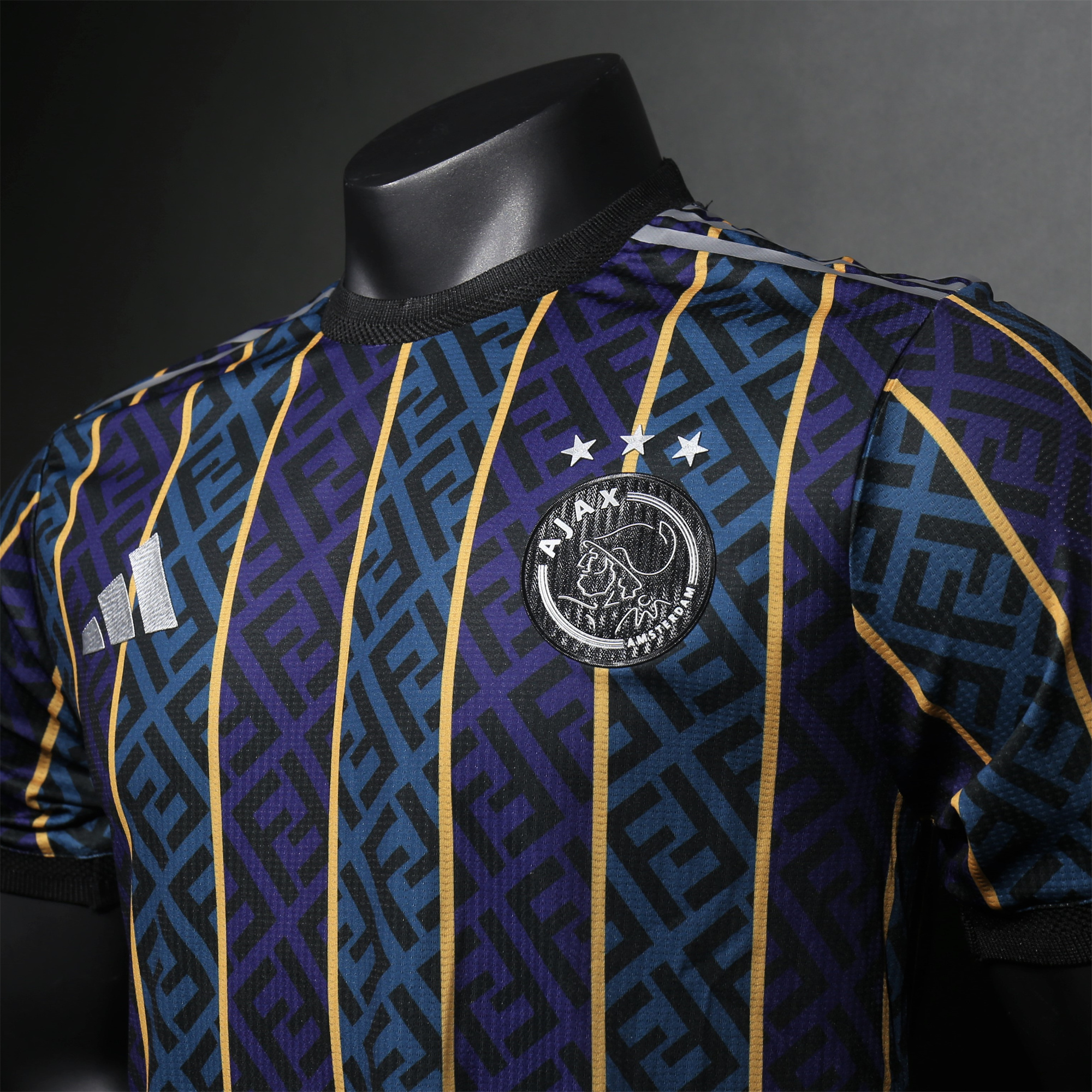 Ajax x Fendi 24-25 Special Edition Jersey - Player Version - UnitedFutballJersey