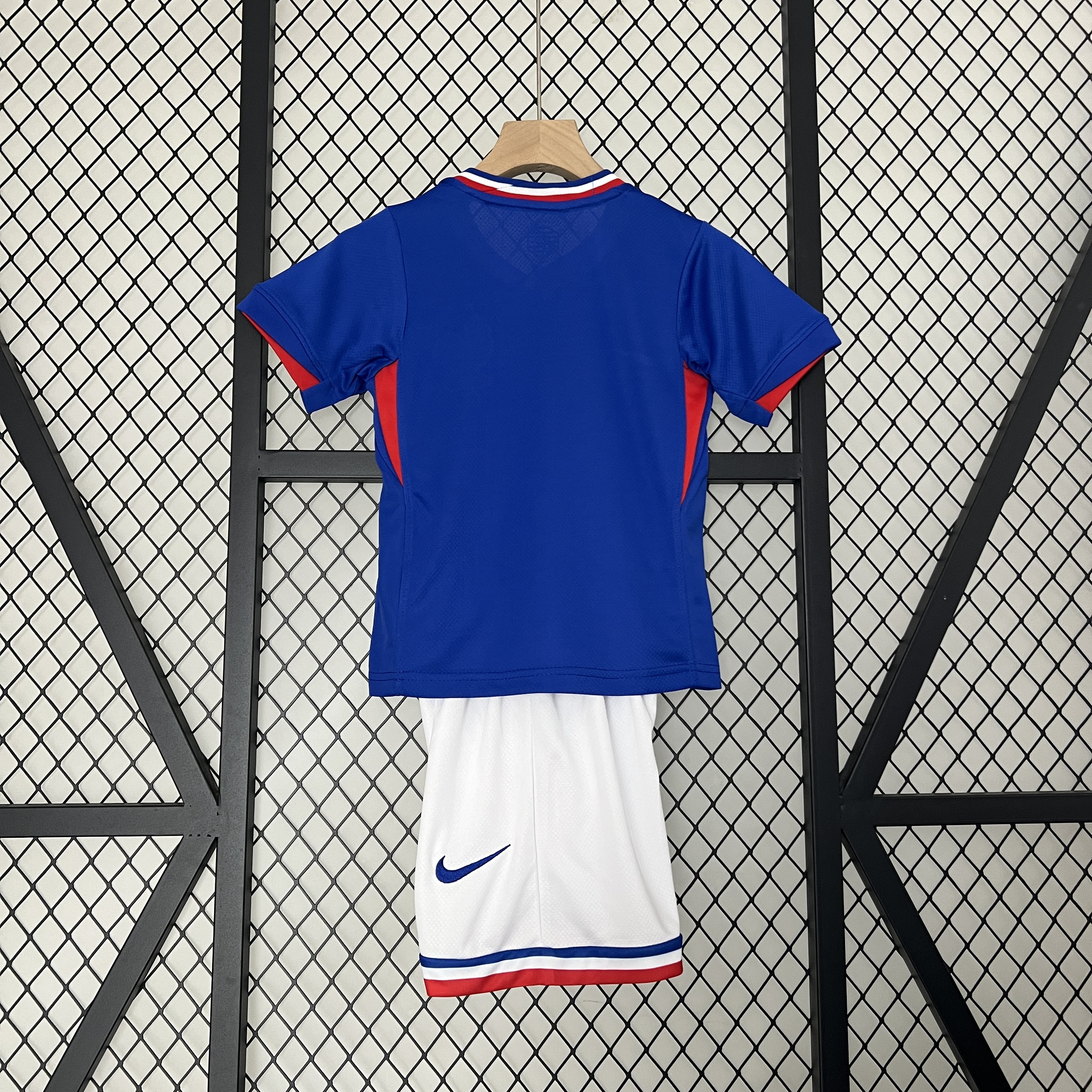 France 2024 Home Stadium Kids Kit - UnitedFutballJersey